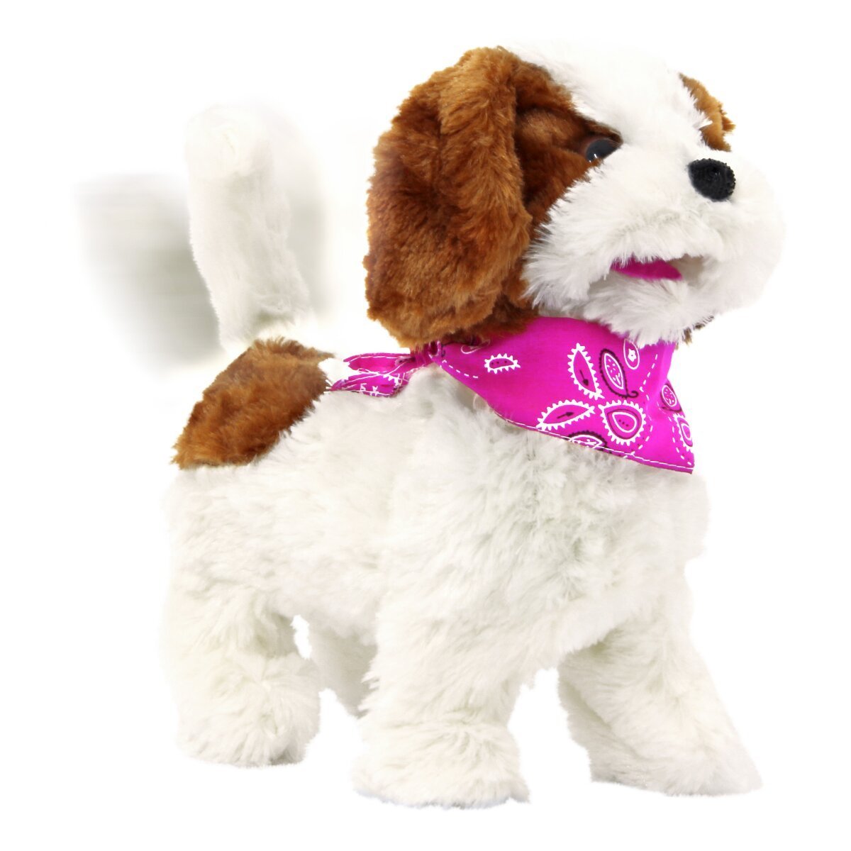 JAMARA Lucky RC Plüschhund Weiss/Braun 27MHz ab 3 Jahren JAMARA Lucky RC Plüschhund Weiss/Braun 27MHz ab 3 Jahren