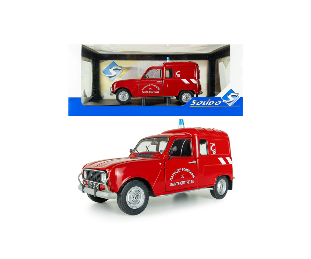 Solido 1:18 Renault 4/4L Feuerwehr