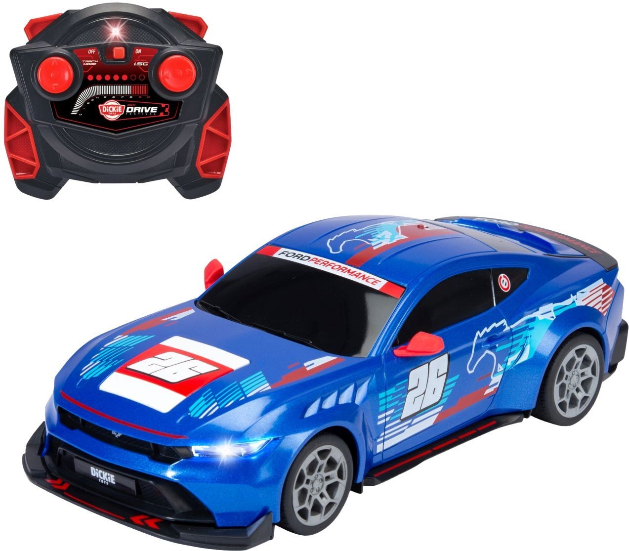RC Ford Mustang Customized, Try Me, RTR - SIMBA - SIMBA 201105014 Produktfoto - SIMBA - RC Ford Mustang Customized, Try Me, RTR - Modell SIMBA 201105014