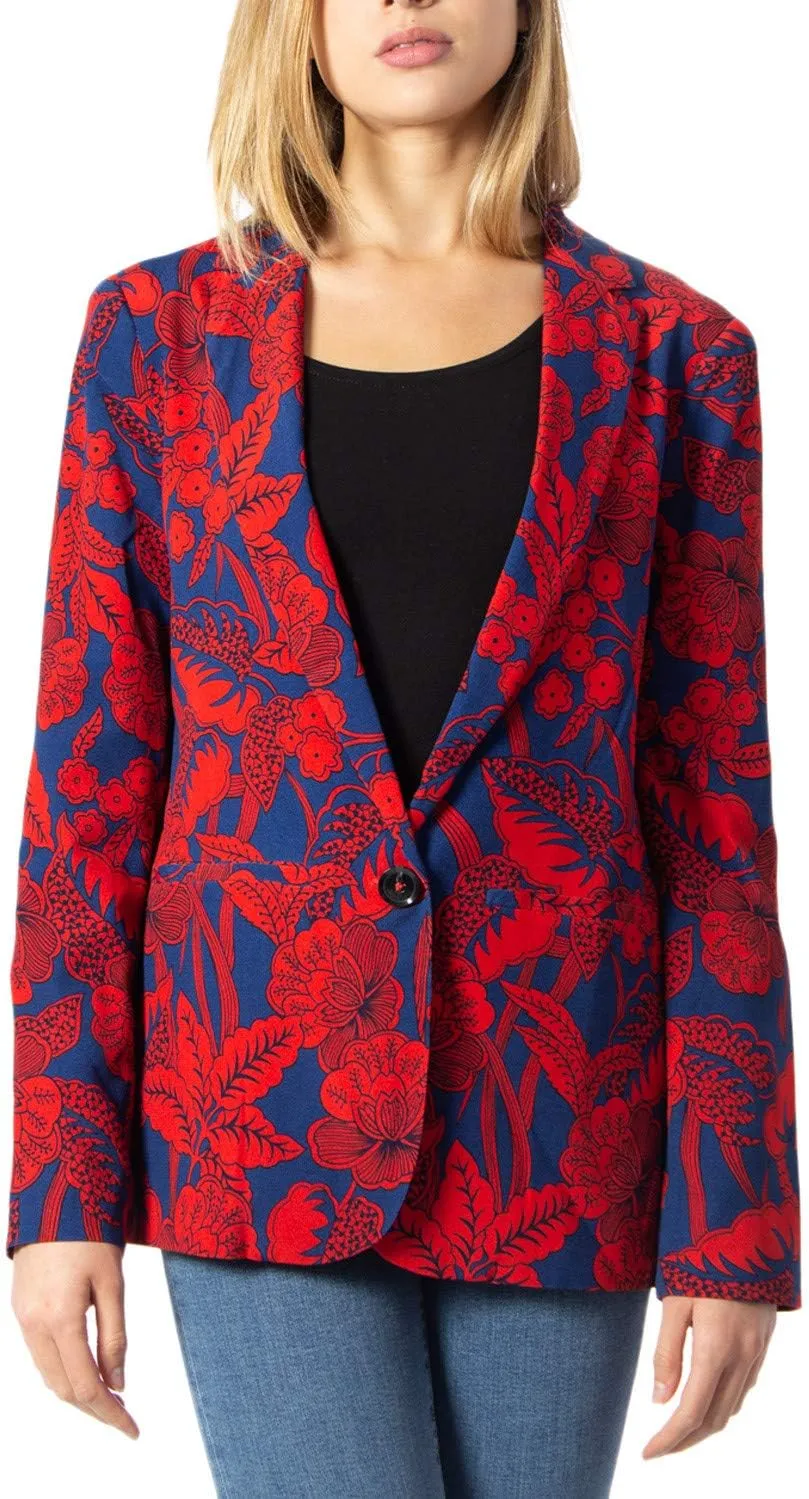 Desigual Damen Blazer „Burgundy“ - Rot 20SWEWAT GR. M Desigual Damen Blazer „Burgundy“ - Rot 20SWEWAT GR. M