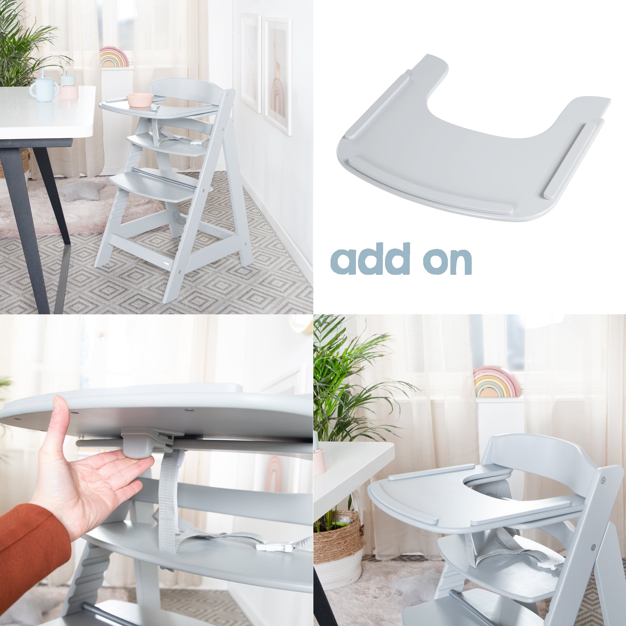 Roba 7562TPN Treppenhochstuhl taupe - Produktbild 9