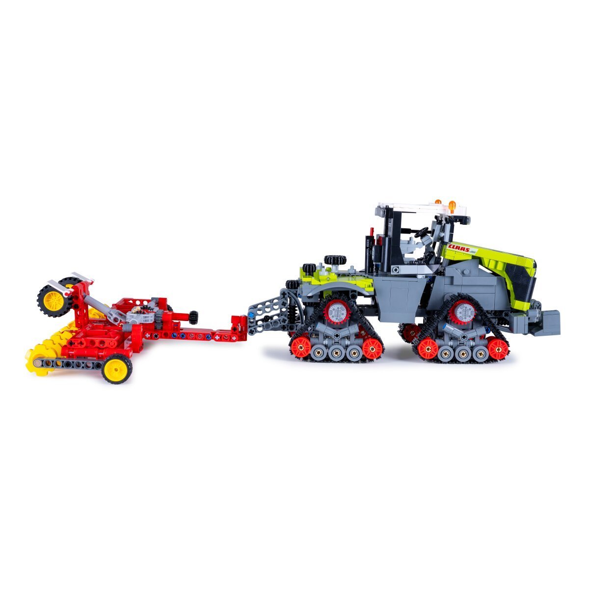 JAMARA CaDA Claas Xerion 5000 Trac TS 1:32 Bricks ab 8 Jahren