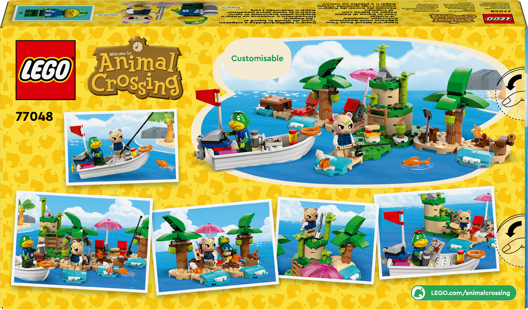 LEGO® Animal Crossing™ Käptens Insel-Bootstour 77048 Spielbereich