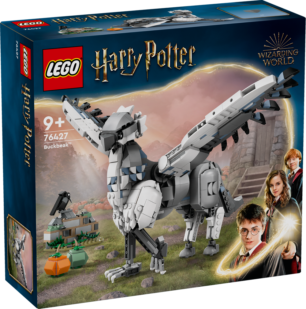 LEGO, 76427, Harry, Potter™, Hippogreif, Seidenschnabel, Person, Gesicht, Kopf