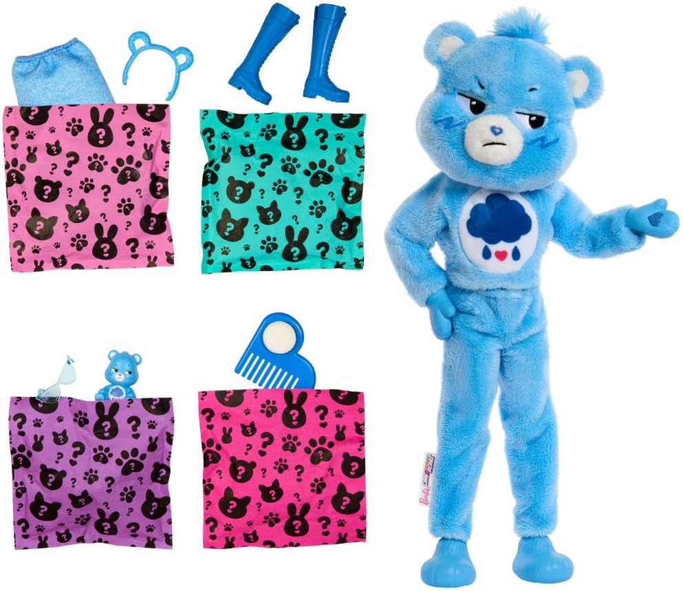 Barbie® Cutie Reveal Barbie® x Glücksbärchen Teddybär, Spielzeug, Teddybär, Spielzeug