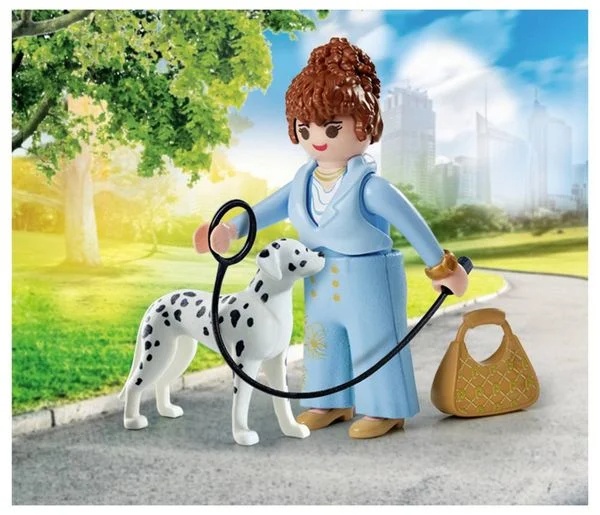 PLAYMOBIL 71736 - My Life: Managerin mit Dalmatiner Person, Hund, Säugetier, Haustier