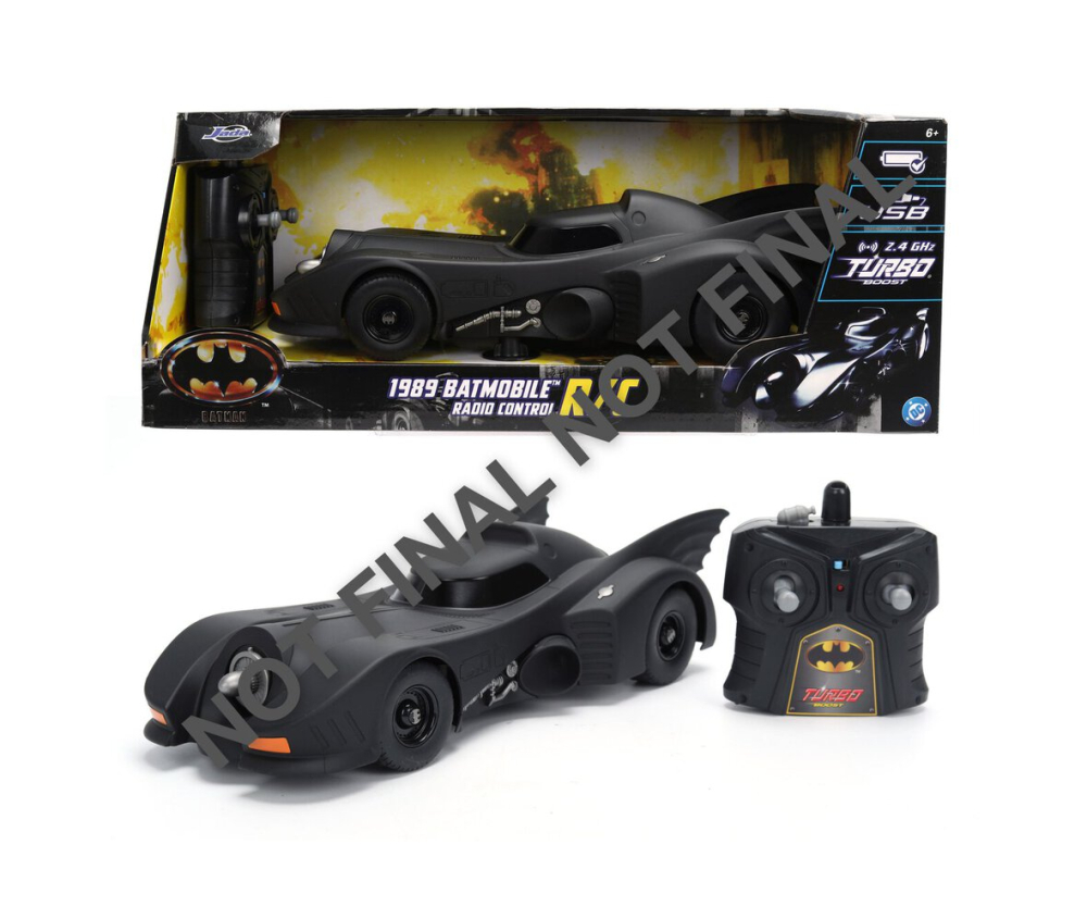 Jada RC Batman 1989 Batmobile 1:16 Jada RC Batman 1989 Batmobile 1:16