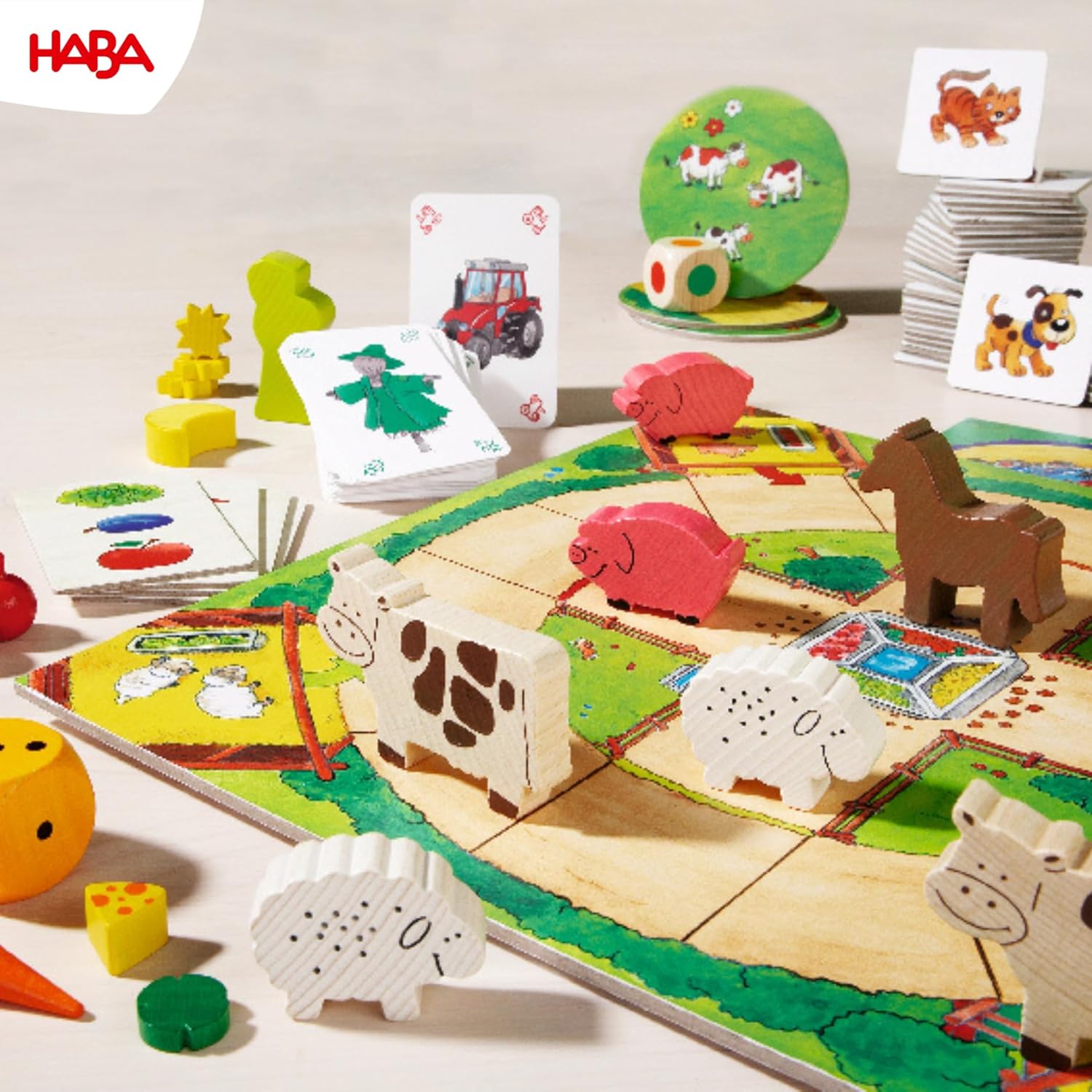 HABA Mein erster Spieleschatz - Große Spielesammlung mit 10 Spielen für Kinder ab 3 Jahren