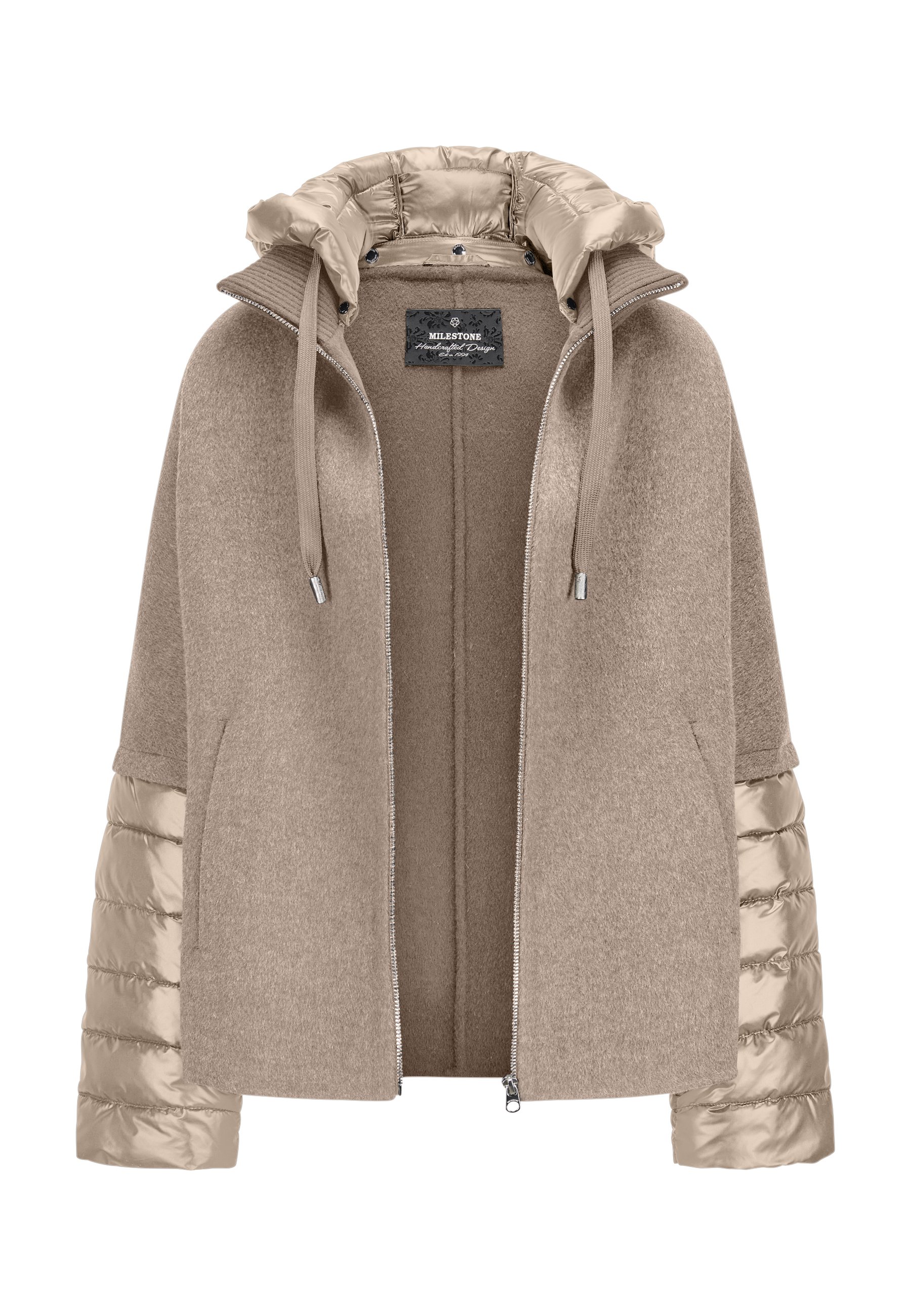 Milestone MSAzalea Damen Jacke - Creme