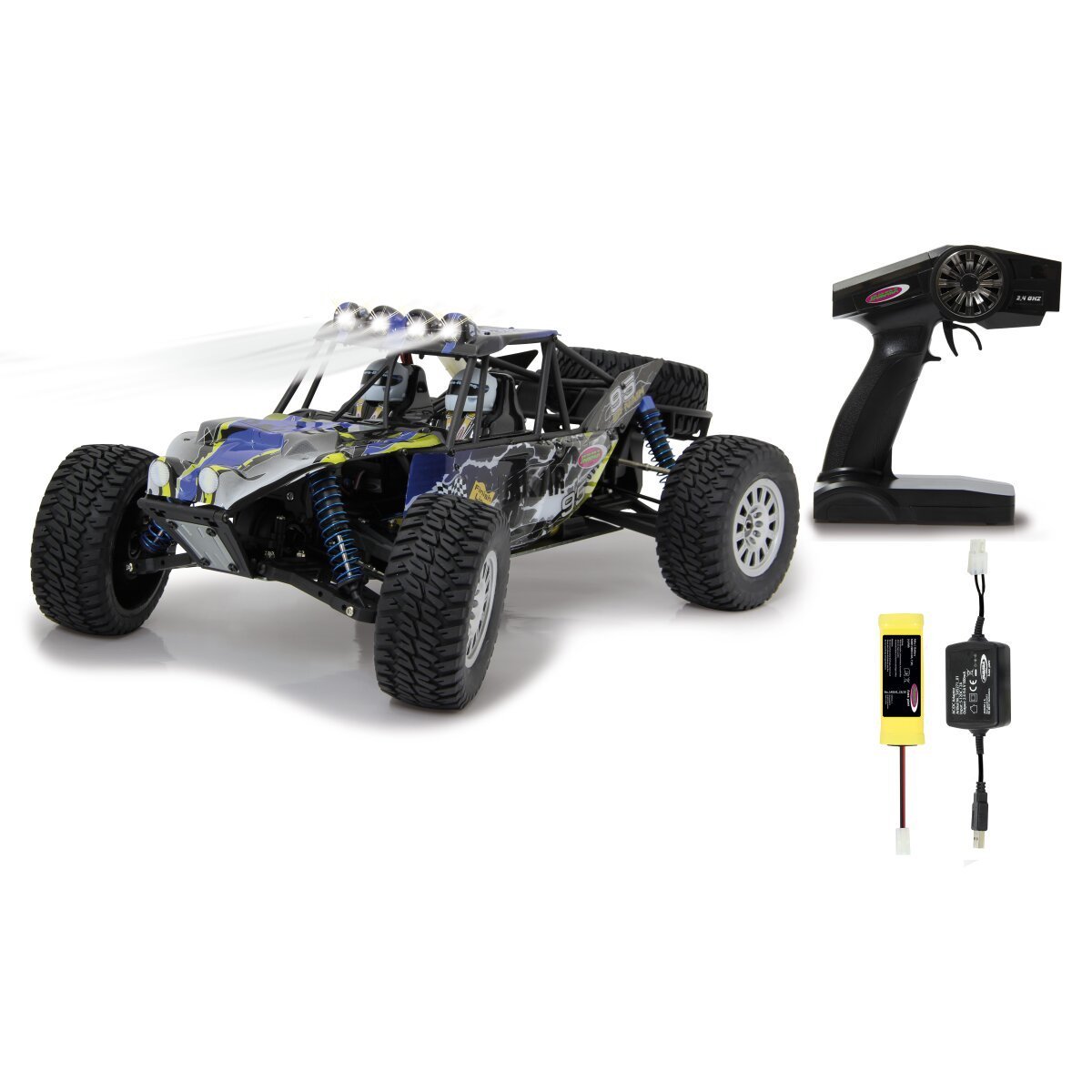 JAMARA Dakar Desertbuggy 4WD 1:10 NiMh 2,4GHz mit LED ab 14 Jahren