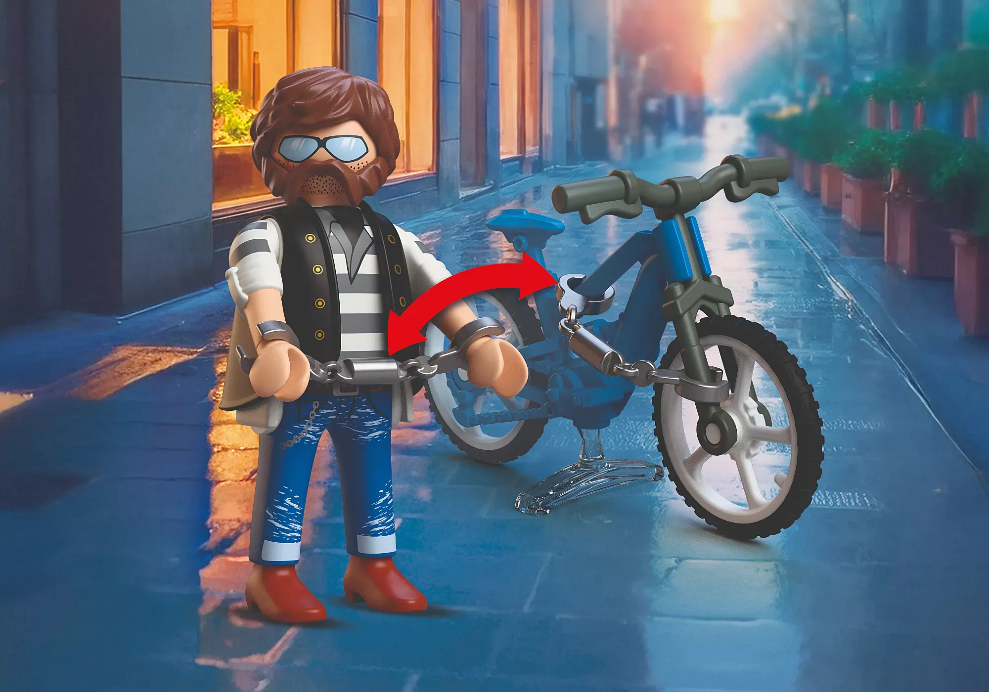 PLAYMOBIL® 72076 City Action Fahrradraub