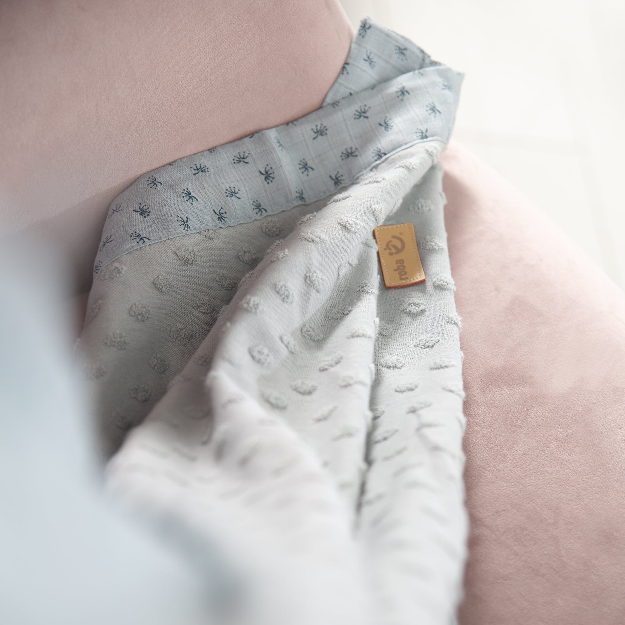 Roba 306111G228 Babydecke Lil Planet türkis hell blau – Heim Textilien - Produktbild 8