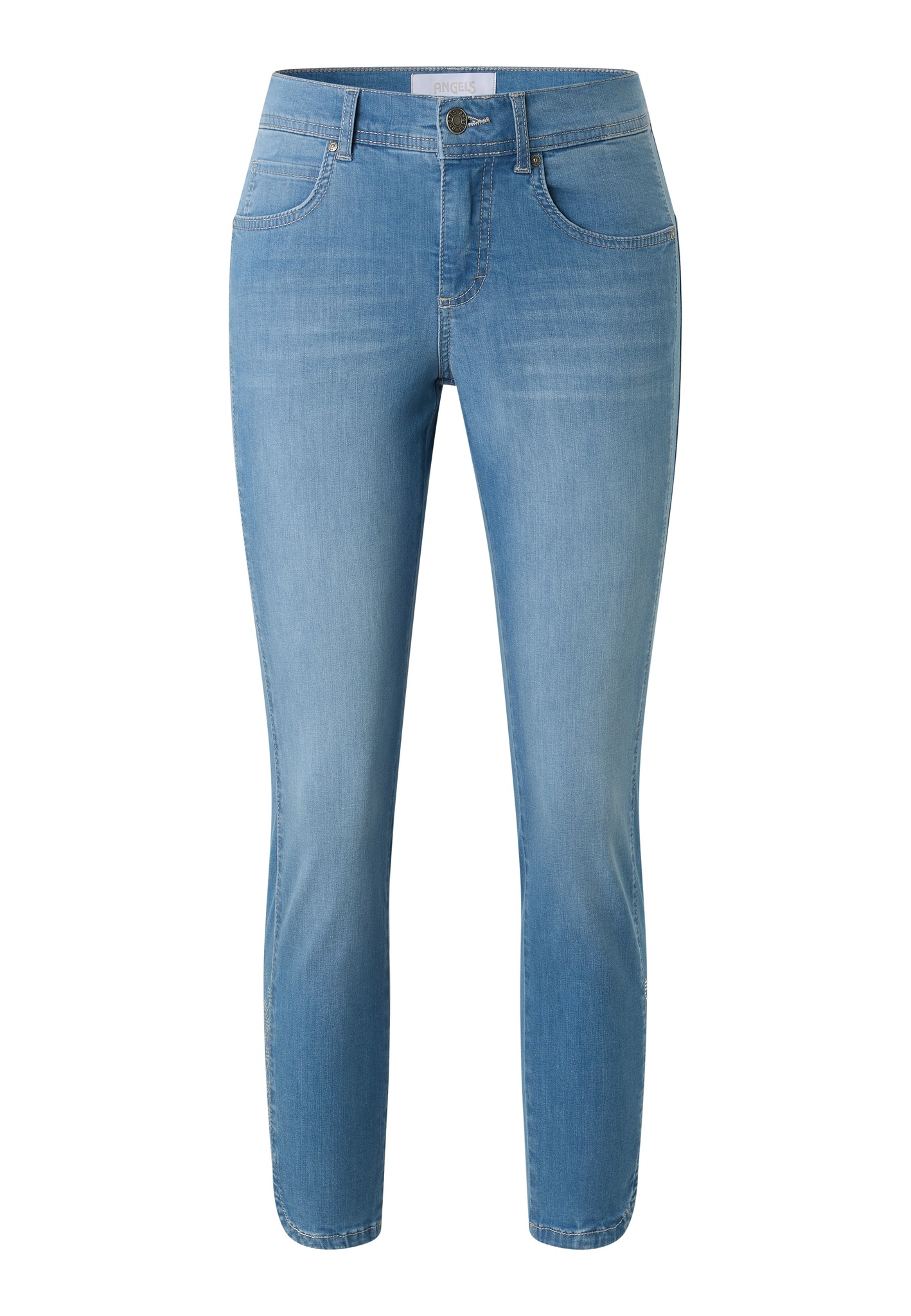 ANGELS 332682207 Damen Jeans Ornella Sp 7/8 Slim Fit - Hellblau