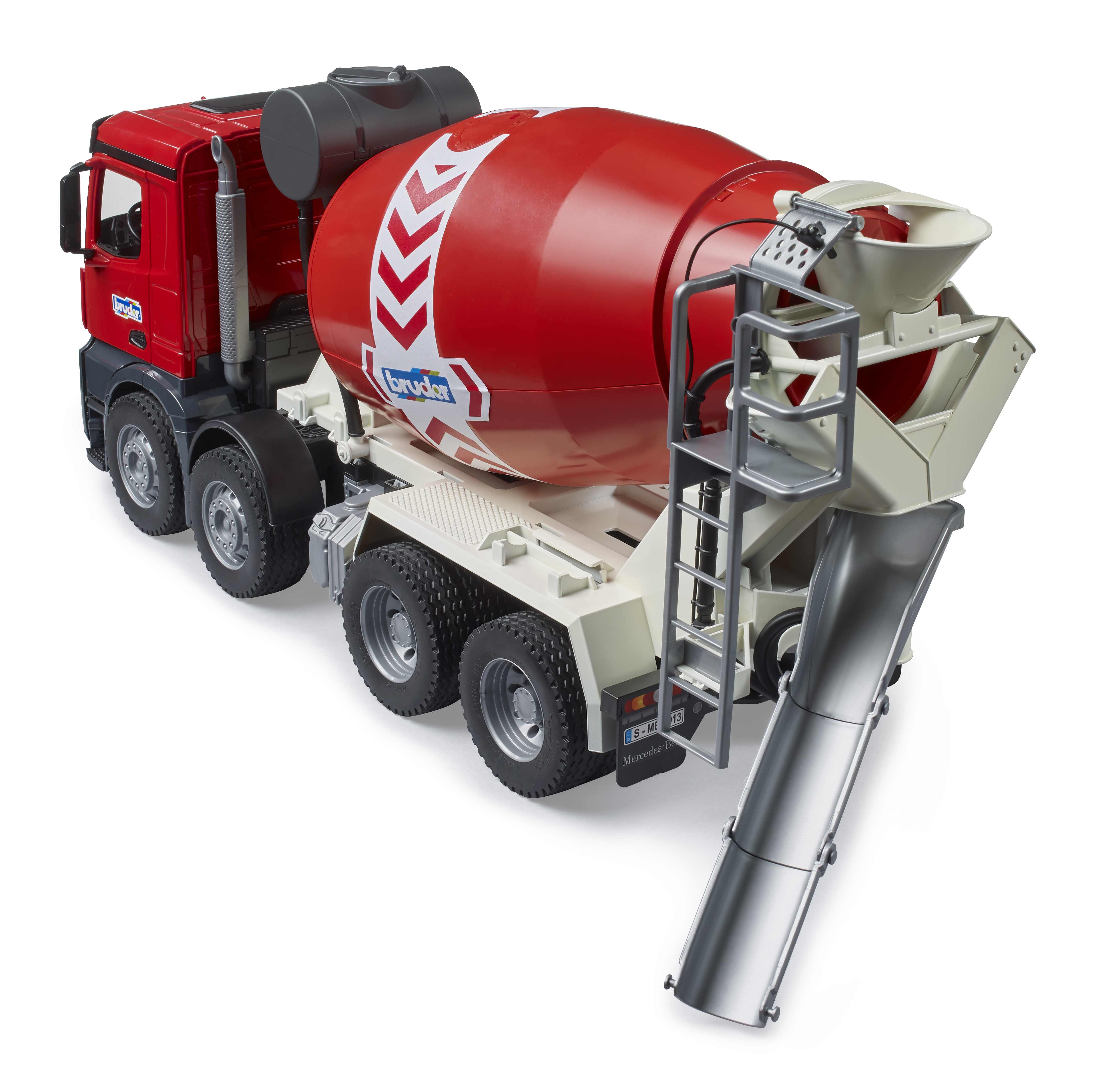 BRUDER 03655 - MB Arocs Betonmisch LKW - Bild 4 BRUDER 03655 - MB Arocs Betonmisch LKW - Bild 4