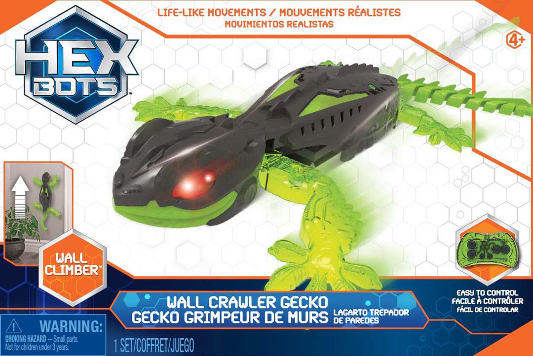 Hexbots, Wall, Crawler, Gecko, RC, Wandkriechender, Gecko