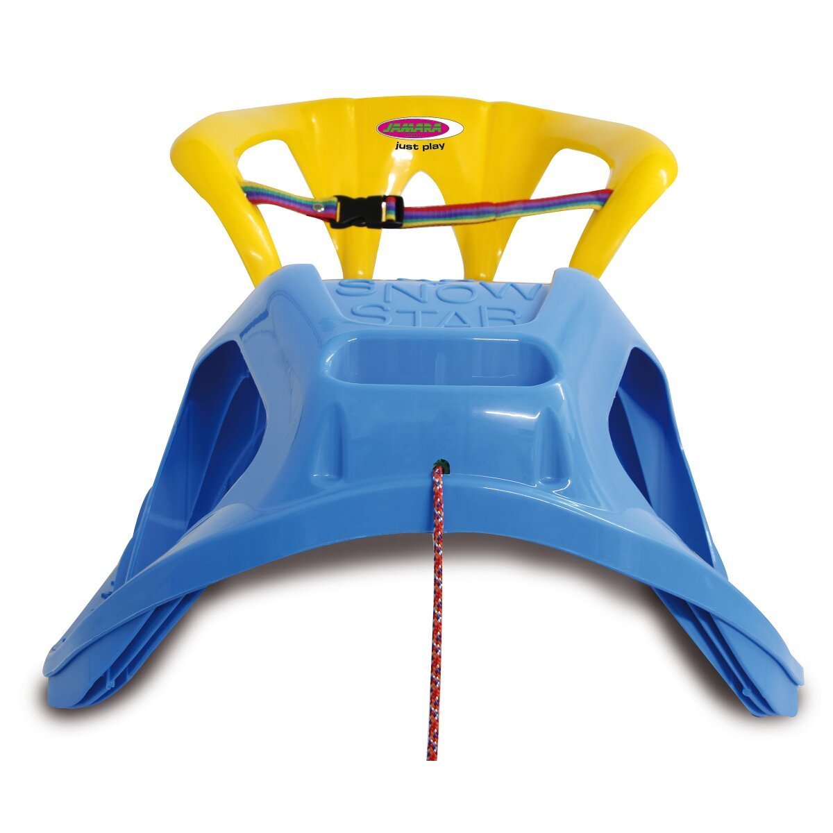 JAMARA Snow Play Schlitten Snow-Star 90cm blau mit Lehne ab 3 Jahren JAMARA Snow Play Schlitten Snow-Star 90cm blau mit Lehne ab 3 Jahren