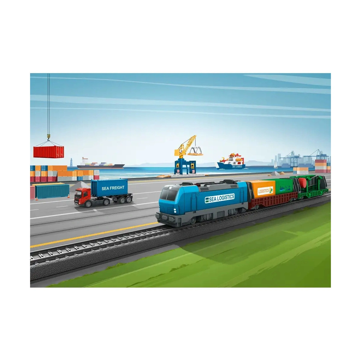 Märklin 29349 - H0 Märklin my world - Startpackung Containerlogistik Märklin 29349 - H0 Märklin my world - Startpackung Containerlogistik