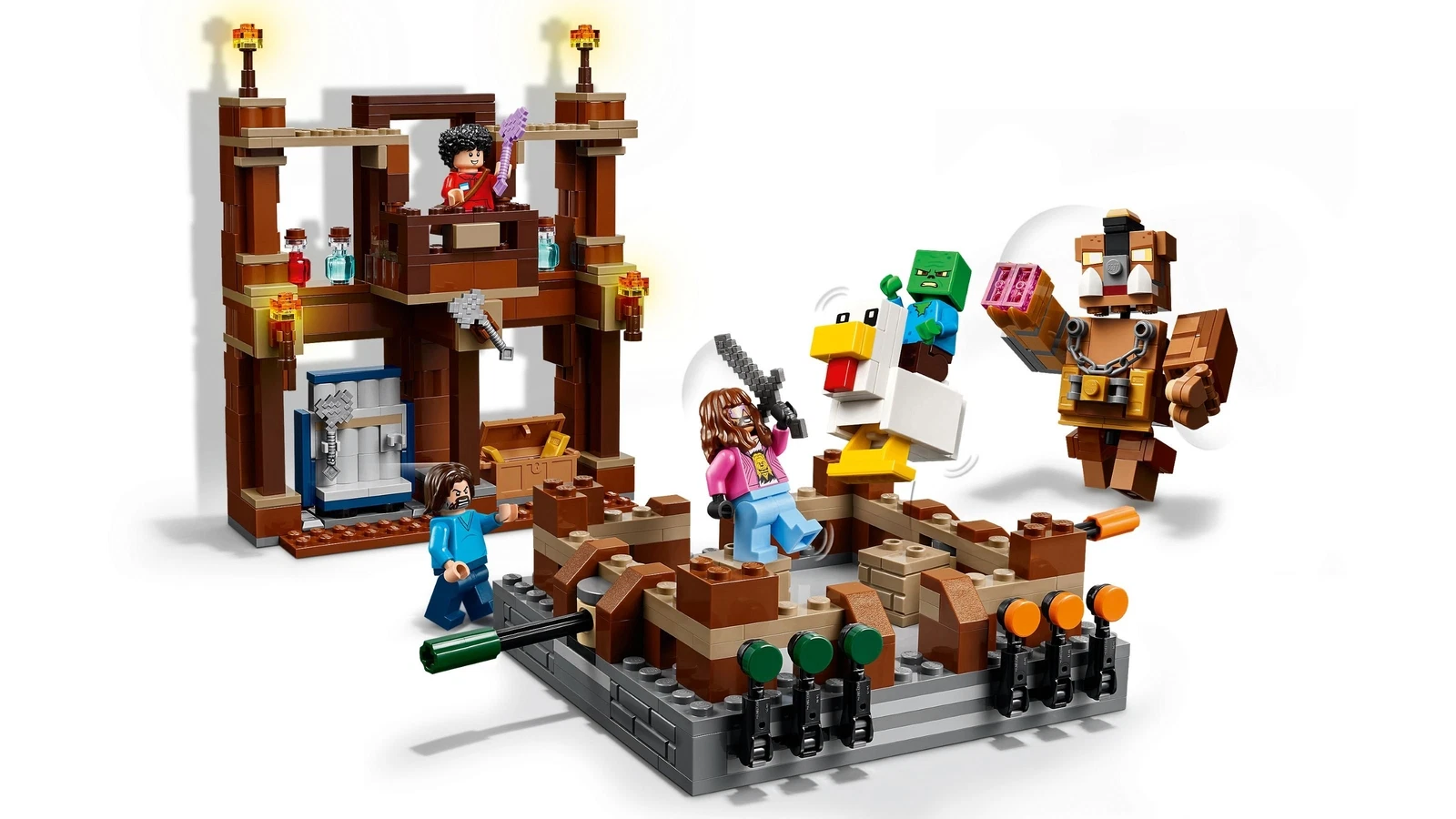 LEGO® Minecraft™ 21272 Waldanwesen mit Boxring LEGO® Minecraft™ 21272 Waldanwesen mit Boxring