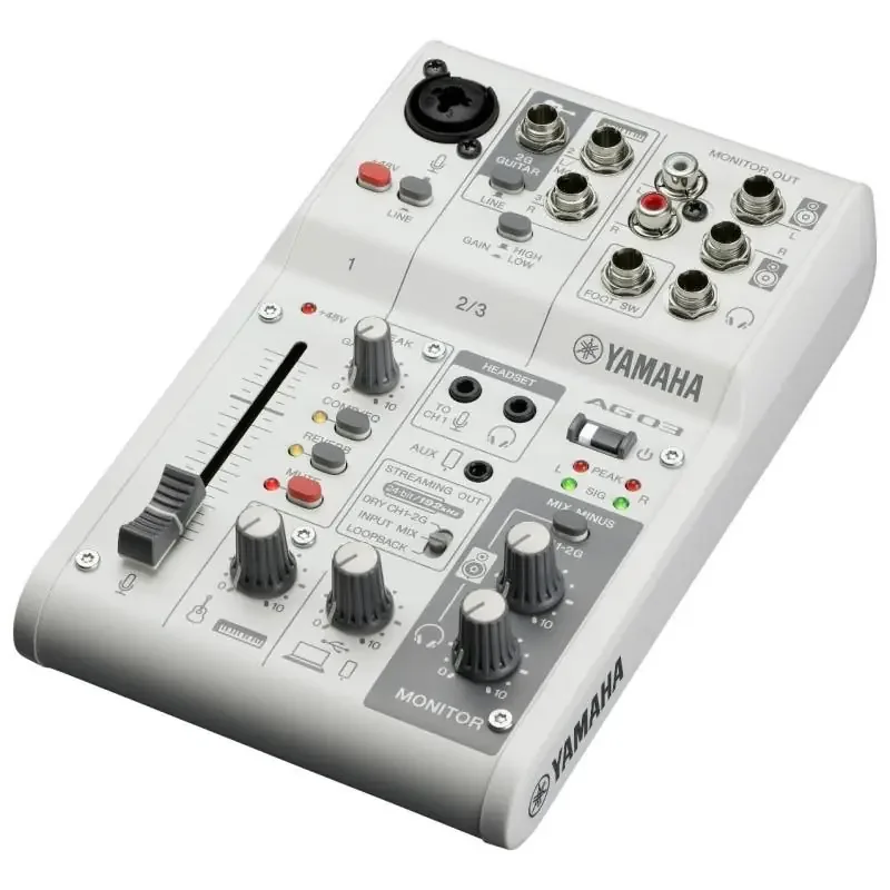 Yamaha AG03MKII Live Streaming Pack, weiß Yamaha AG03MKII Live Streaming Pack, weiß