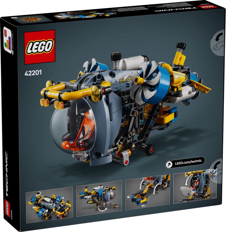 LEGO® Technic™ 42201 Tiefseeforscher U-Boot