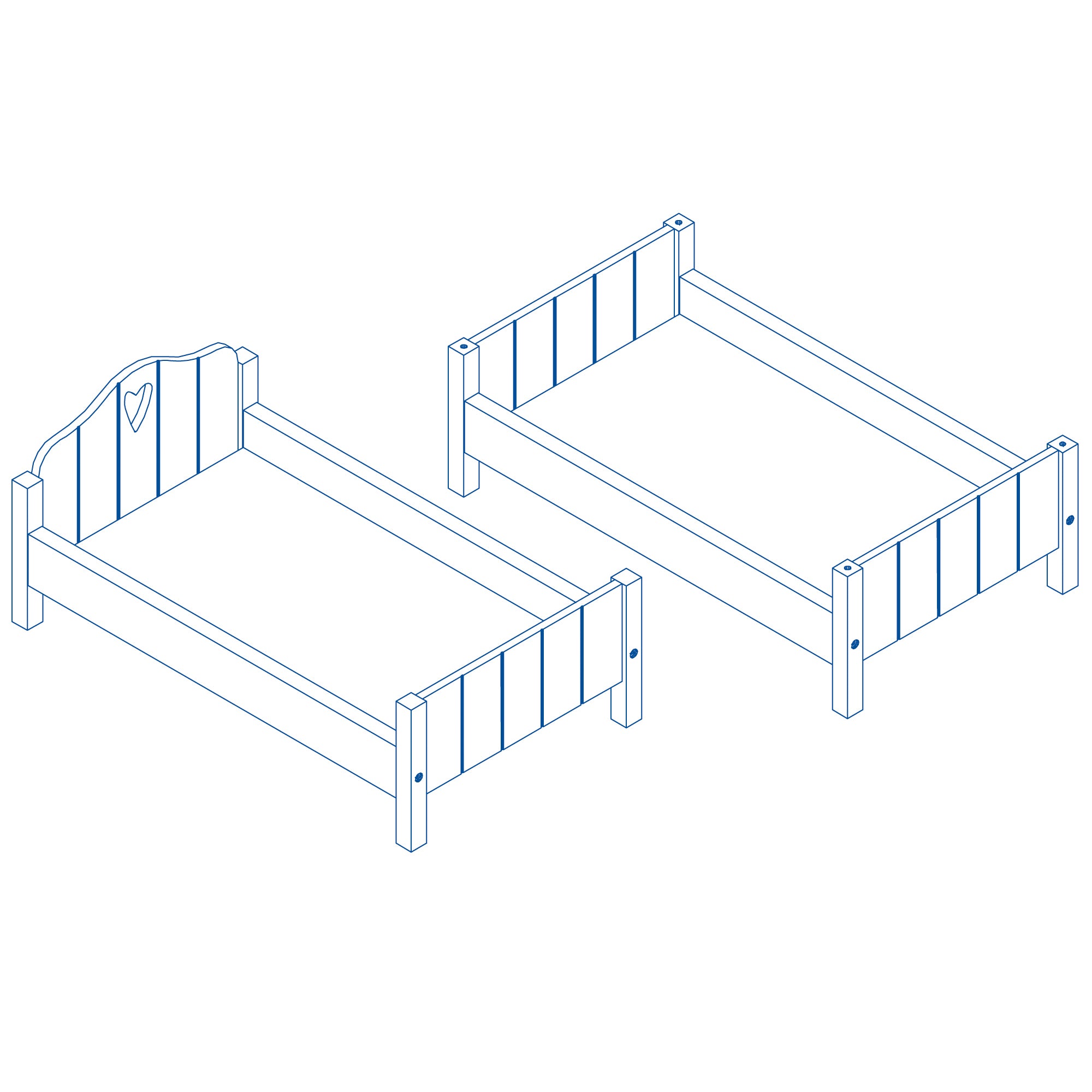 Roba 98331 Puppenetagenbett Fienchen weiß – Puppenmöbel & Häuser - Produktbild 7