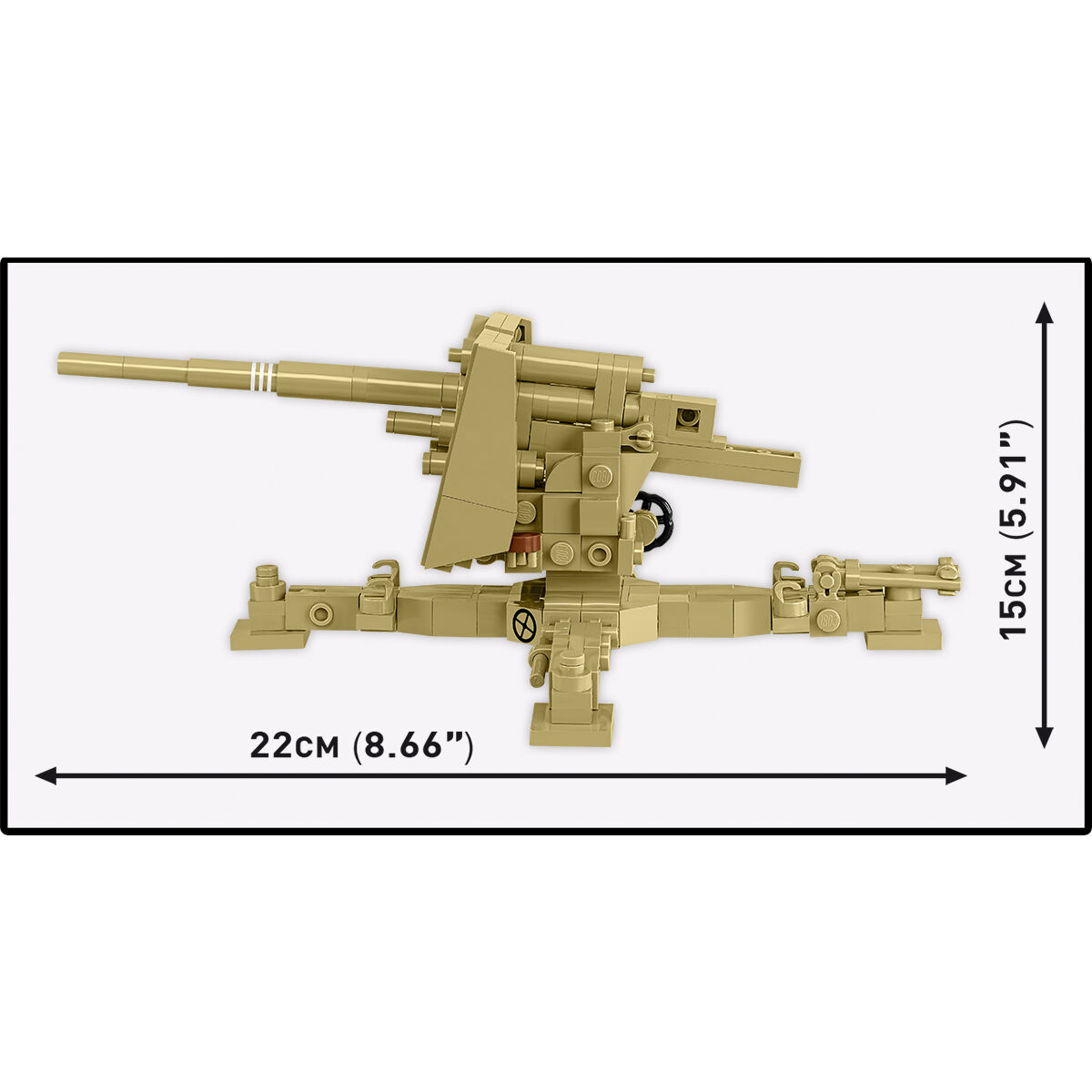 COBI 3143 - SD.KFZ.8 UND 8.8 CM FLAK 36 - Bild 10 COBI 3143 - SD.KFZ.8 UND 8.8 CM FLAK 36 - Bild 10