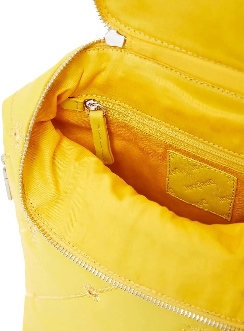 Desigual Damen Rucksack „Ojo de Tigre Loen M“ - Gelb 21WAKP048018U Desigual Damen Rucksack „Ojo de Tigre Loen M“ - Gelb 21WAKP048018U