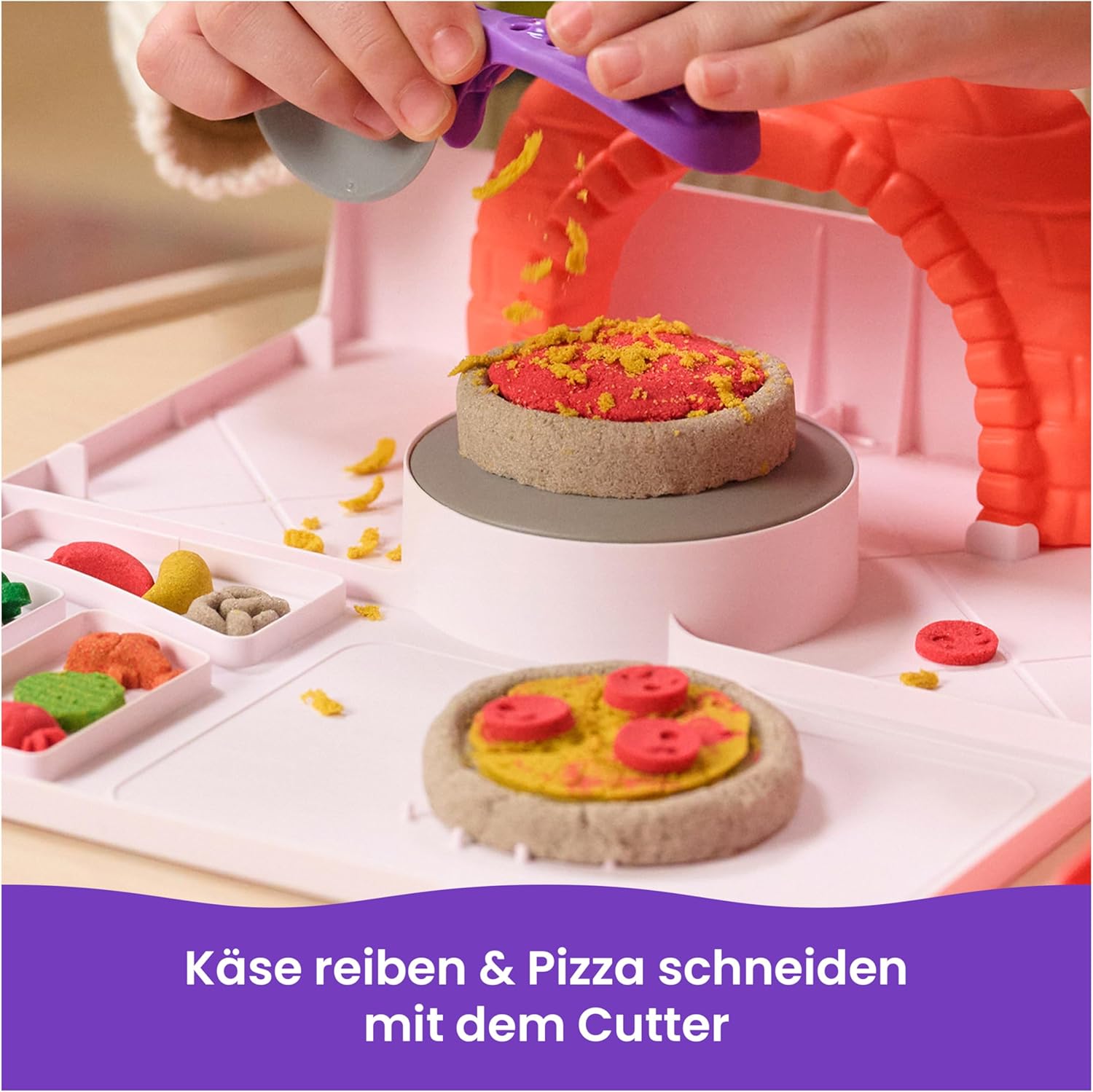 KNS Kinetic Sand - Squish Pizza KNS Kinetic Sand - Squish Pizza