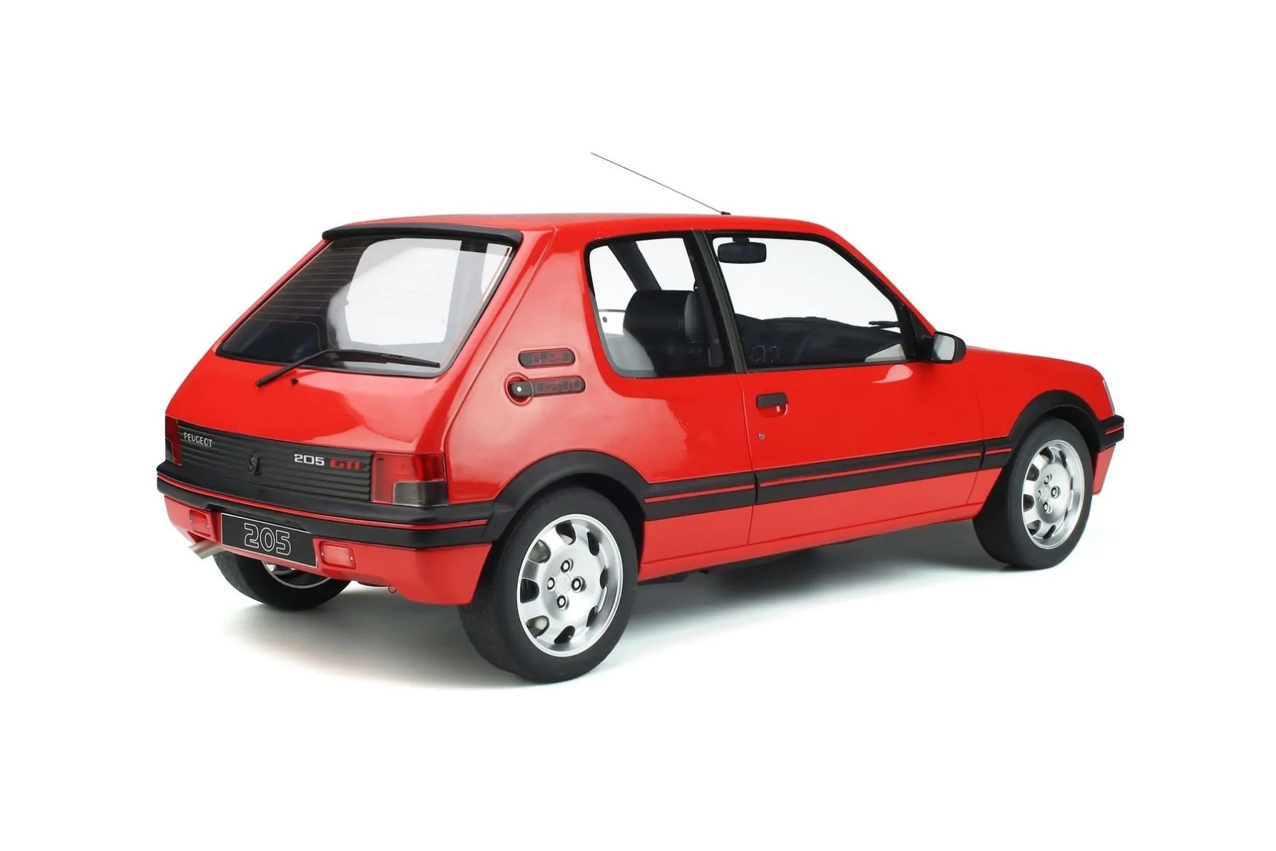 IXO 520010121 Peugeot 205 GTi - Modellbausatz 1:8 mit Metallkarosserie Rad, Leichtmetallrad, Auto, Sprach, Limousine