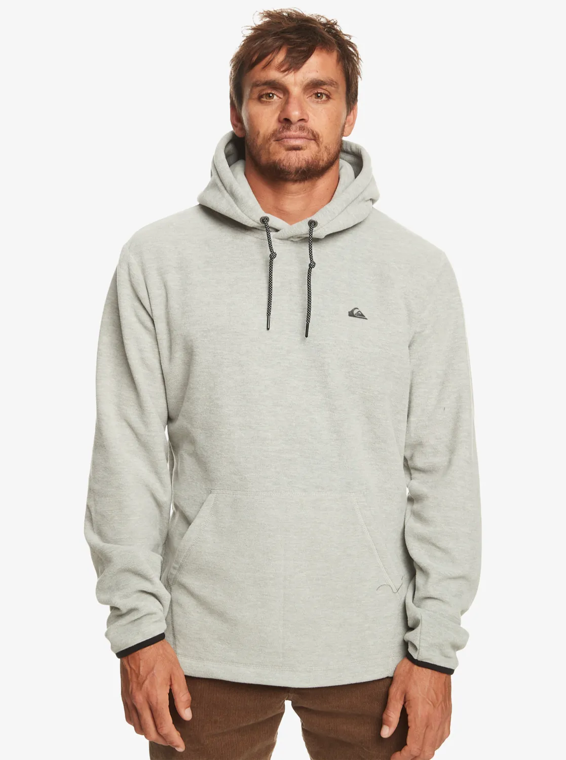 Quiksilver, Essentials, Kapuzenfleece, für, Männer, Grau