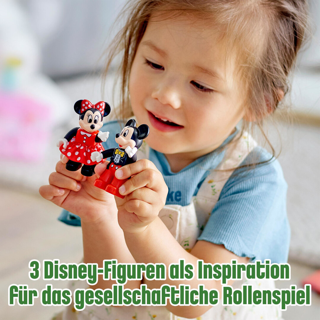 LEGO® DUPLO® Disney Mickys und Minnies Geburtstagszug 10941 Finger, Hand, Person, Spielzeug, Photographie
