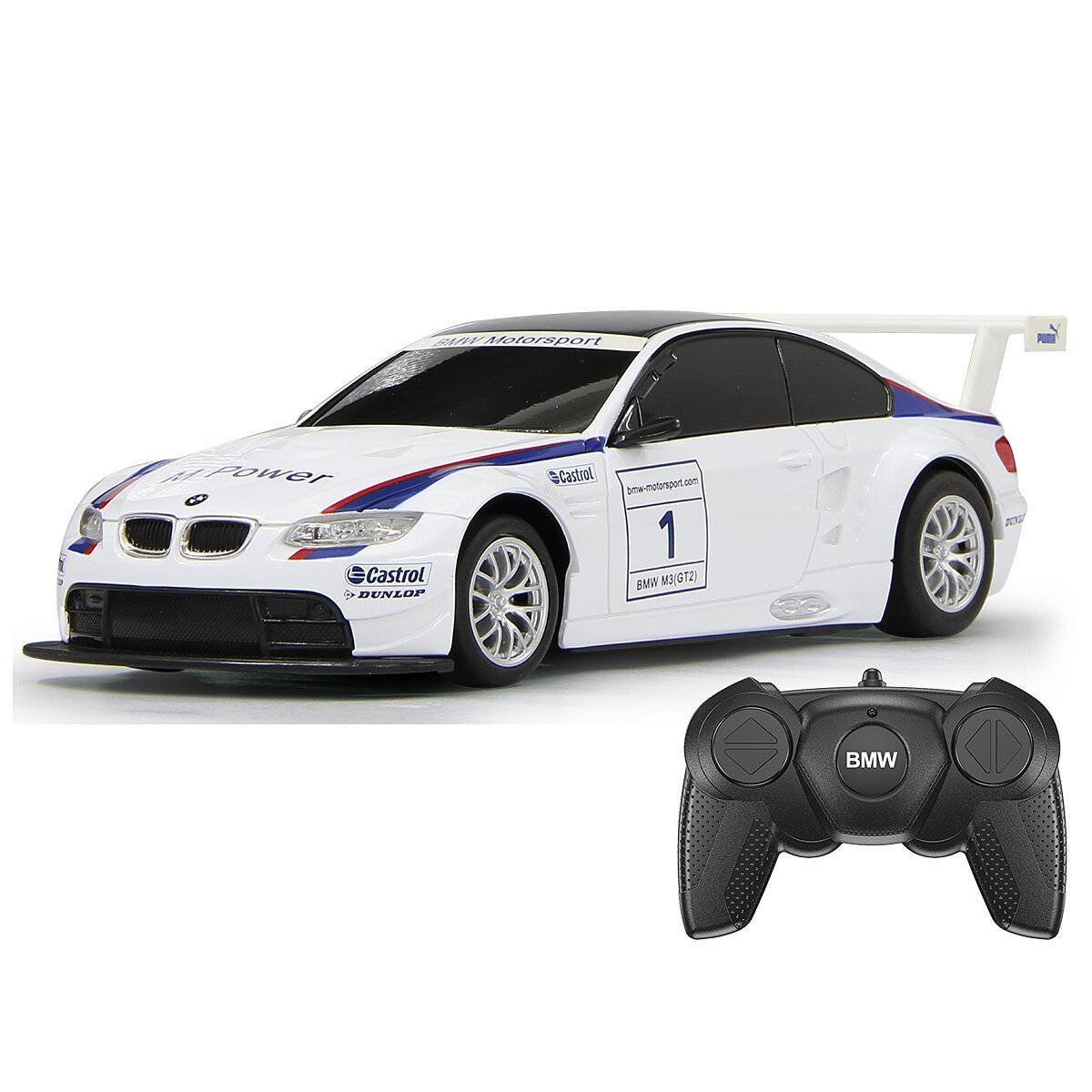 JAMARA BMW M3 Sport 1:24 weiss 2,4GHz ab 6 Jahren