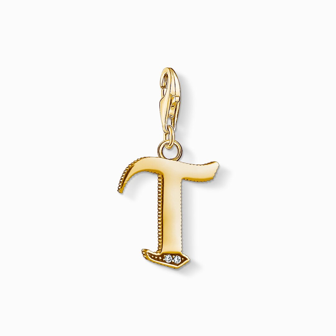 Thomas Sabo Anhänger Charm-Club Buchstabe T 1626-414-39 Thomas, Sabo, Anhänger, Charm-Club, Buchstabe, T, 1626-414-39, Kreuz, Symbol, Zubehör, Hardware, Ohrring