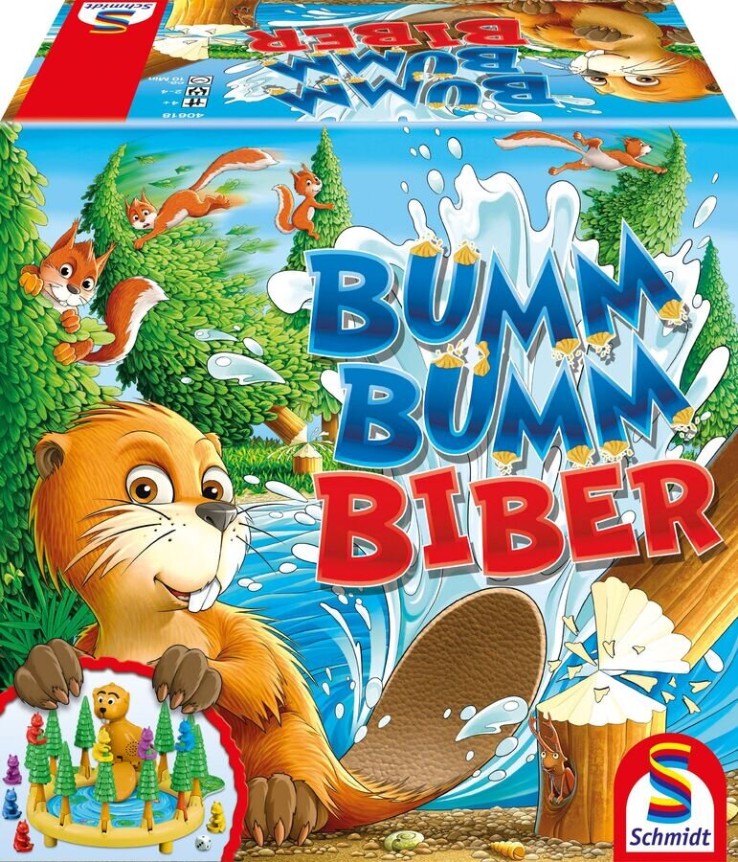 Schmidt Spiele 40618 Bumm Bumm Biber Schmidt, Spiele, 40618, Bumm, Bumm, Biber