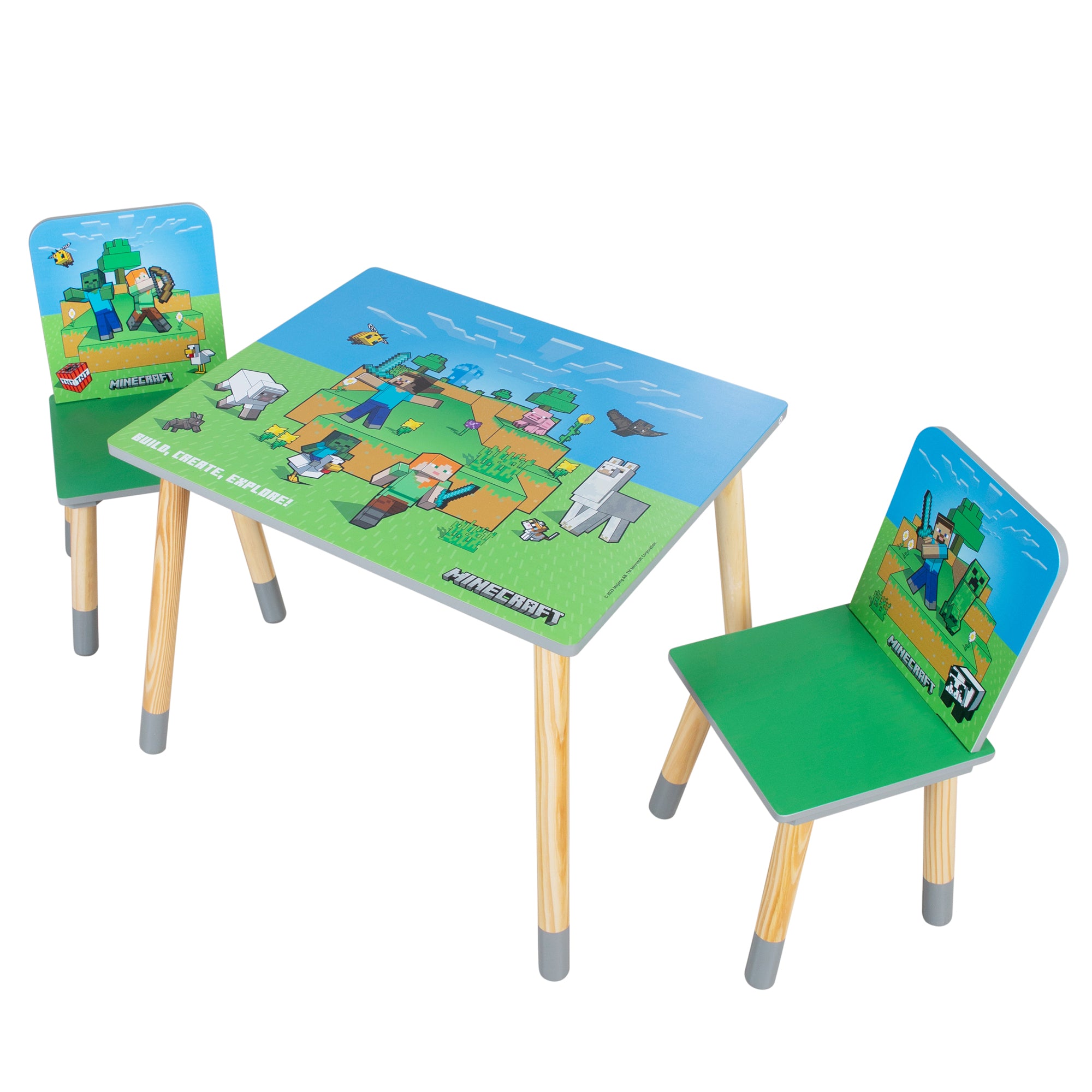 Roba 450019MC SITZGRUPPEN-SET, 1 TISCH MIT 2 STÜHLEN – Spielmöbel - Bild 9 Roba 450019MC SITZGRUPPEN-SET, 1 TISCH MIT 2 STÜHLEN – Spielmöbel - Produktbild 9
