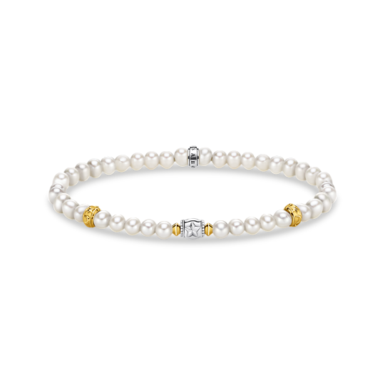 Thomas, Sabo, Armband, Sterling, Silver, Vergoldet, Süßwasserzuchtpe, Länge, 15, Cm, A1979-430-14, Zubehor, Armreif, Schmuck