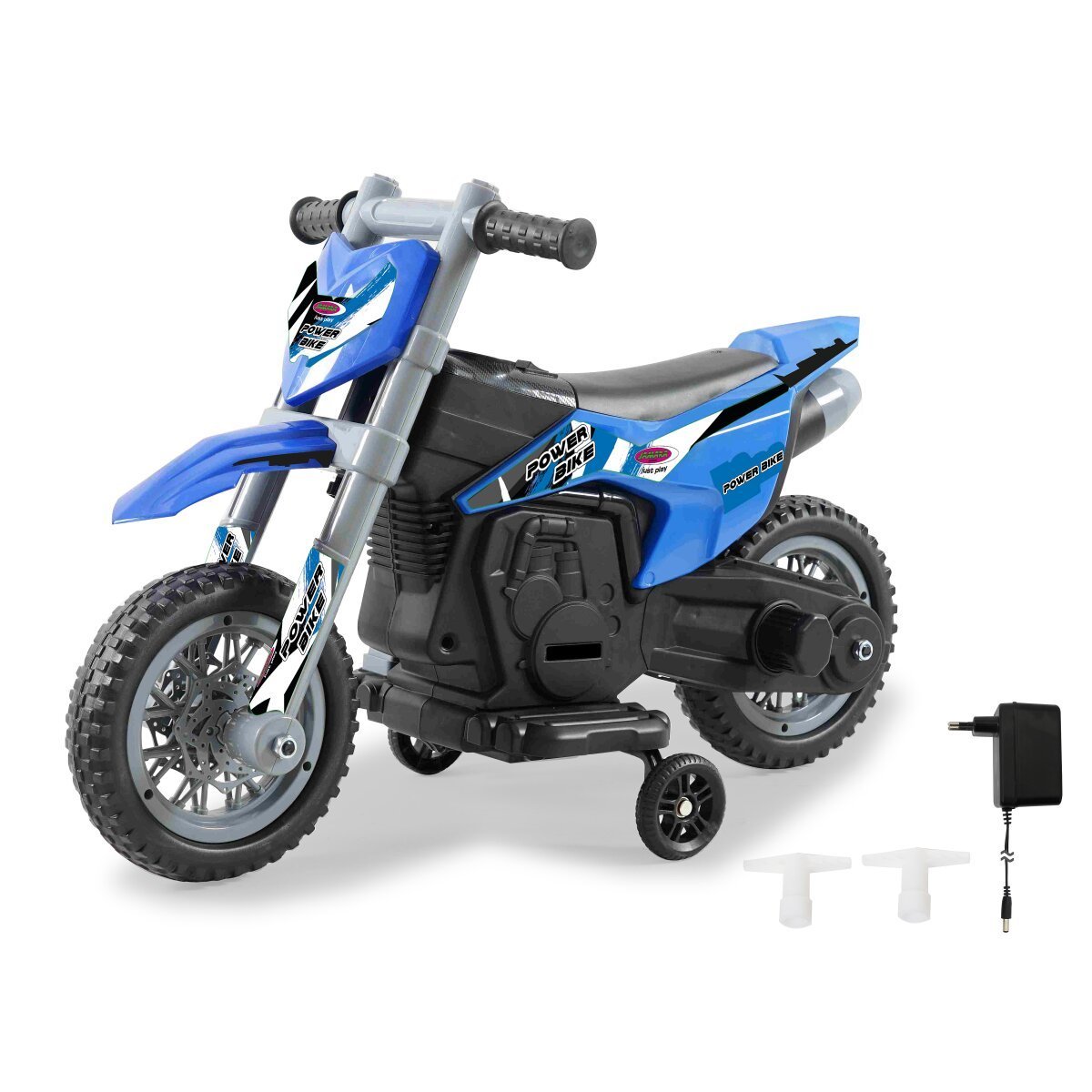 JAMARA Ride-on Motorrad Power Bike blau 6V ab 24 Monaten