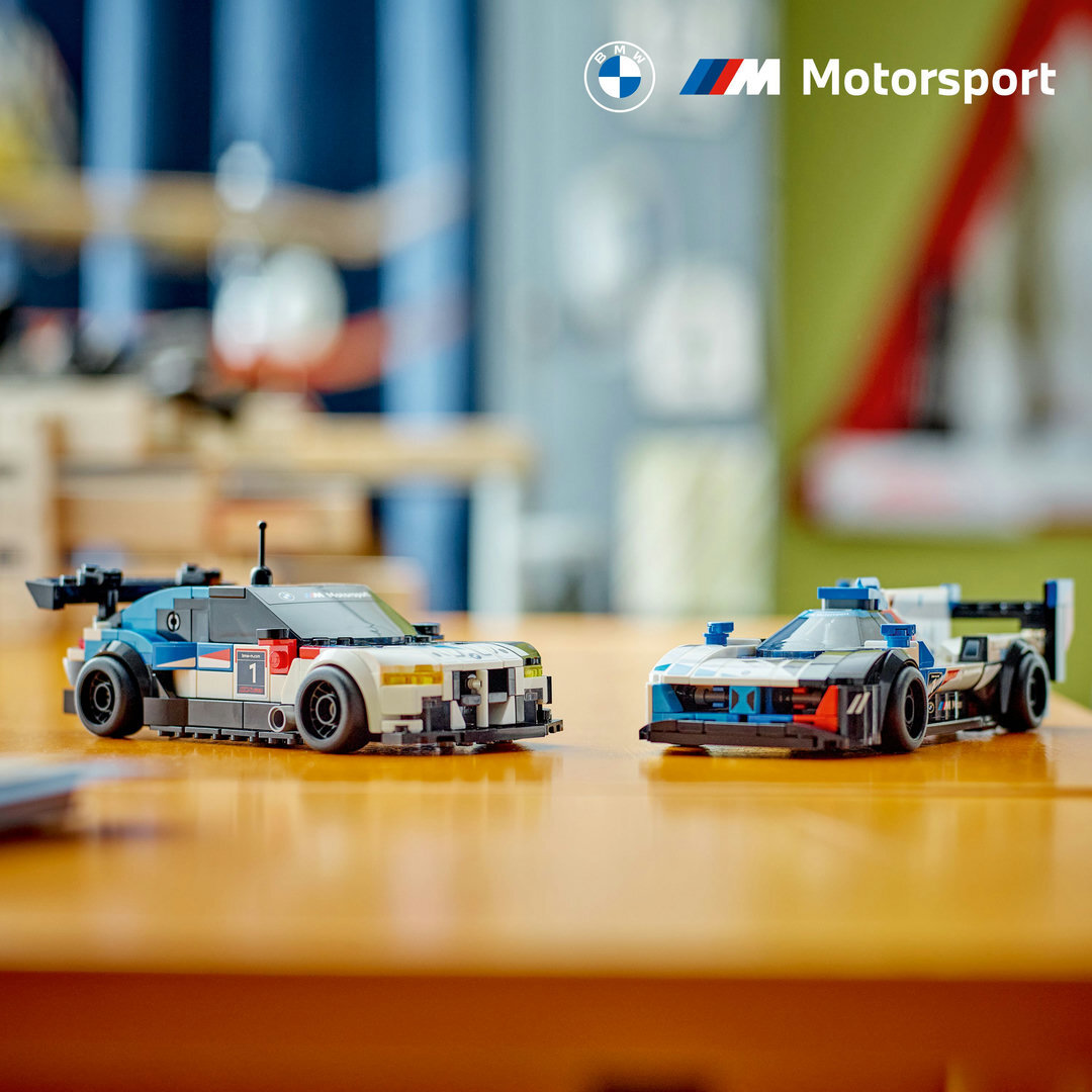 LEGO® Speed Champions BMW M4 GT3 & BMW M Hybrid V8 76922 Auto, Formel Eins, Fahrzeug, Rad, Spielzeug
