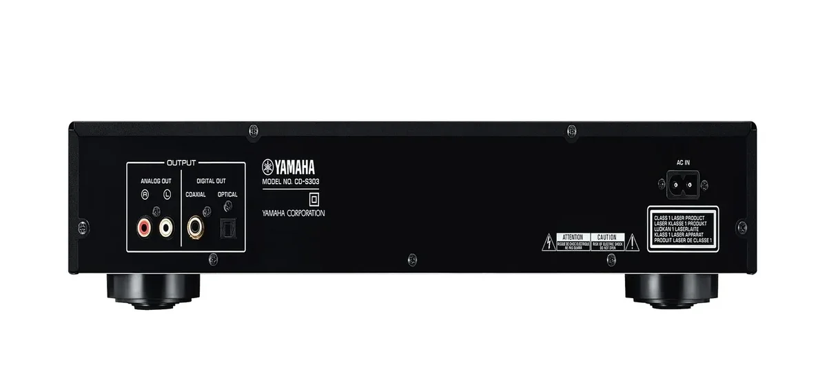 Yamaha CD-S303 Cd-player schwarz (cd,pure direct, intelligent digital servo, usb,schwarz)