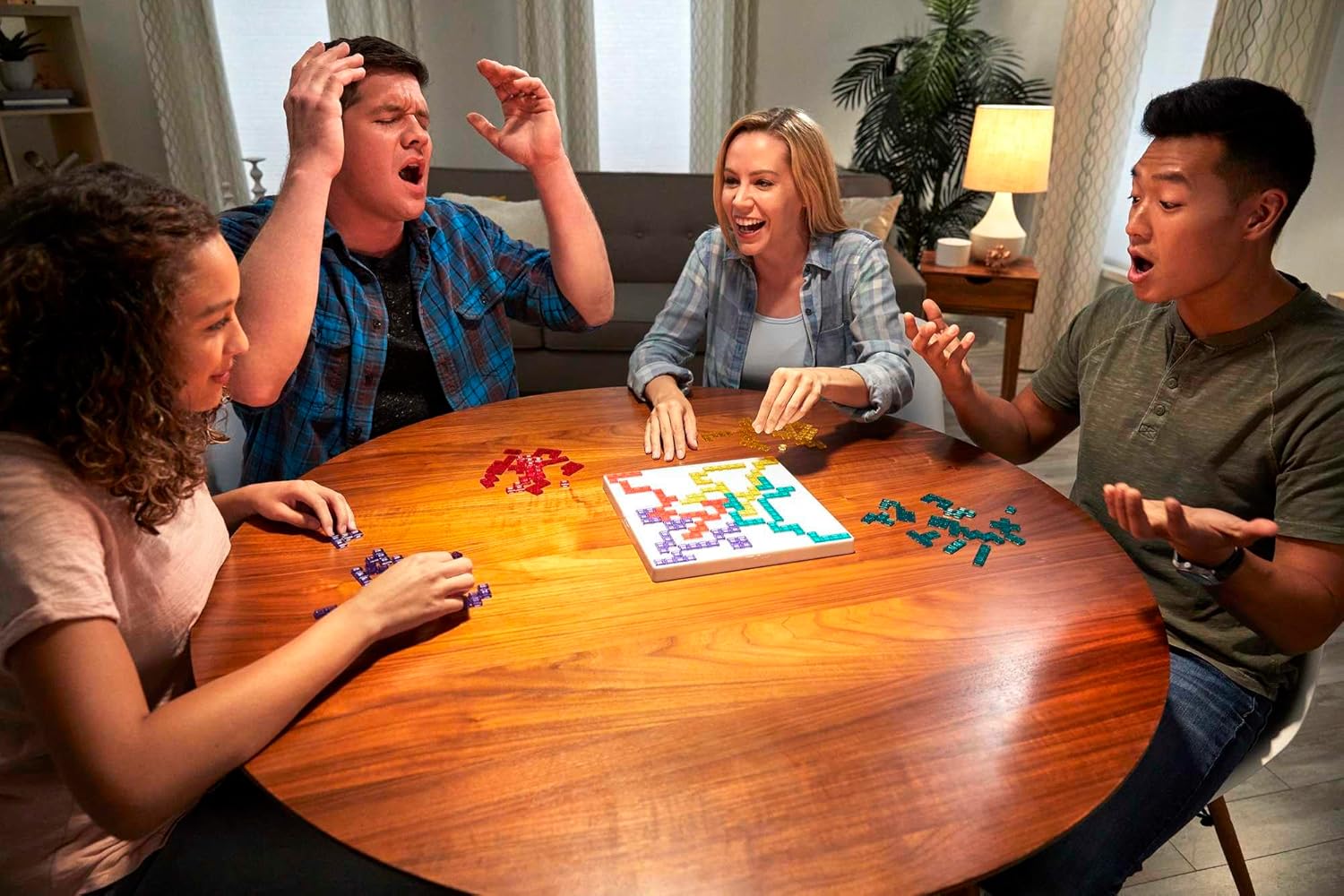 Blokus - Das strategische Legespiel für die ganze Familie (BJV44) Leute, Person, Kopf, Gesicht, Mann