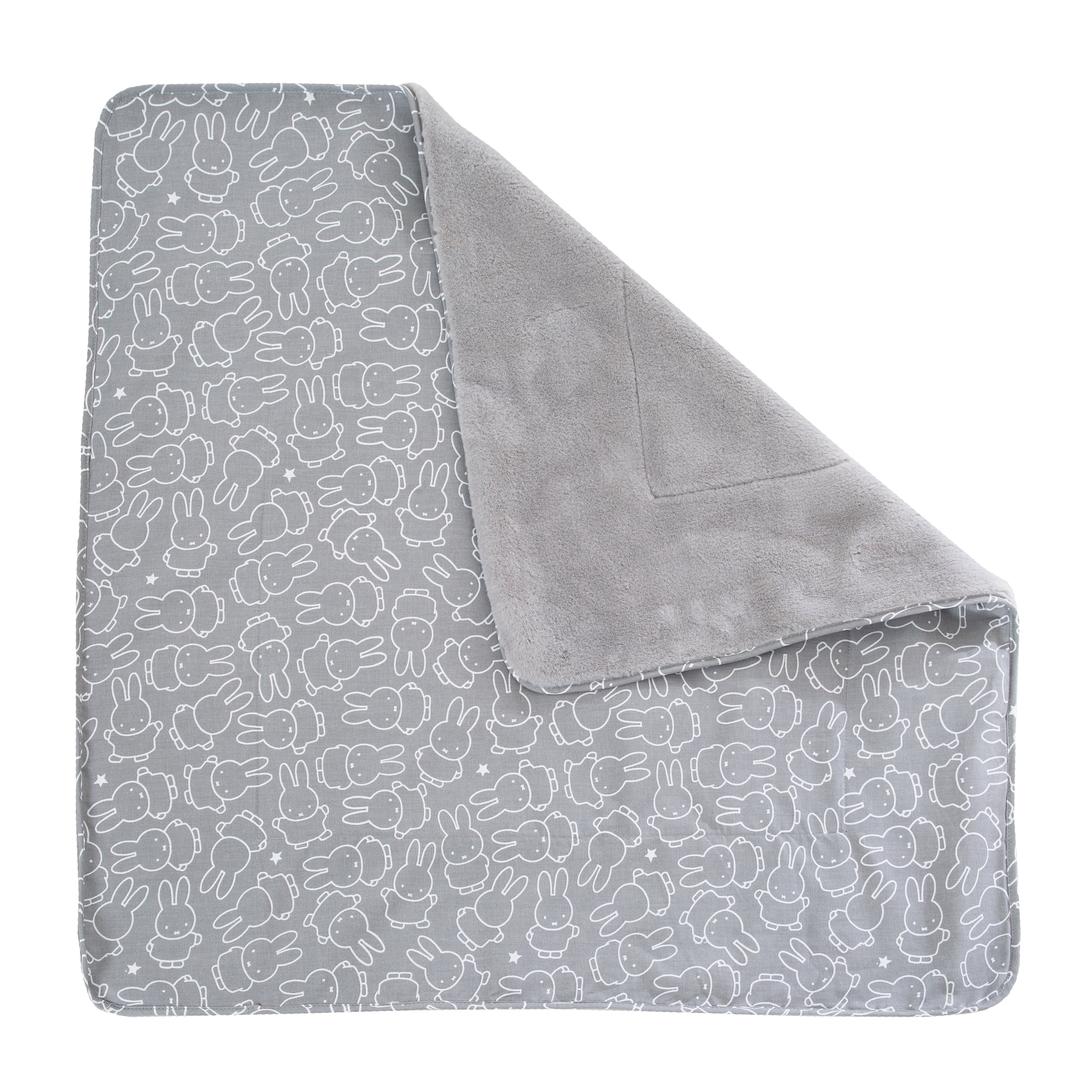 Roba 306100V210 Kuscheldecke Miffy grau – Heim Textilien - Bild 1 Roba 306100V210 Kuscheldecke Miffy grau – Heim Textilien - grau - Heim Textilien - Produktbild 1