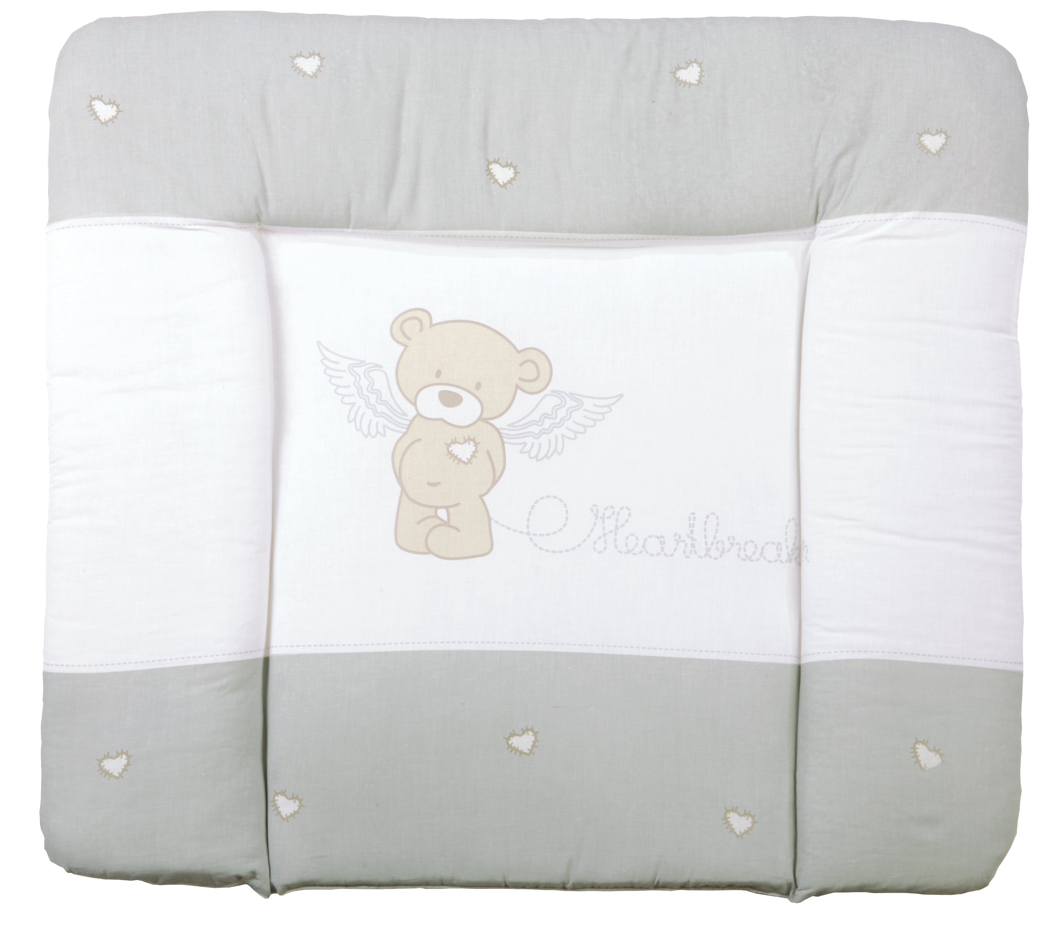Roba 0817S111 Wickelauflage soft Heartbreakerbär grau – Wickelauflagen - Bild 1 Roba 0817S111 Wickelauflage soft Heartbreakerbär grau – Wickelauflagen - grau - Wickelauflagen - Produktbild 1