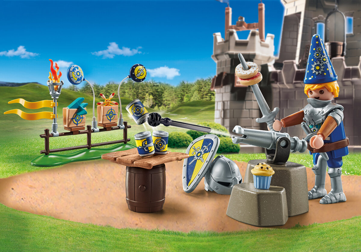 PLAYMOBIL 71447 Rittergeburtstag Spielbereich im Freien, Draußen, Spielbereich, Gras, Person