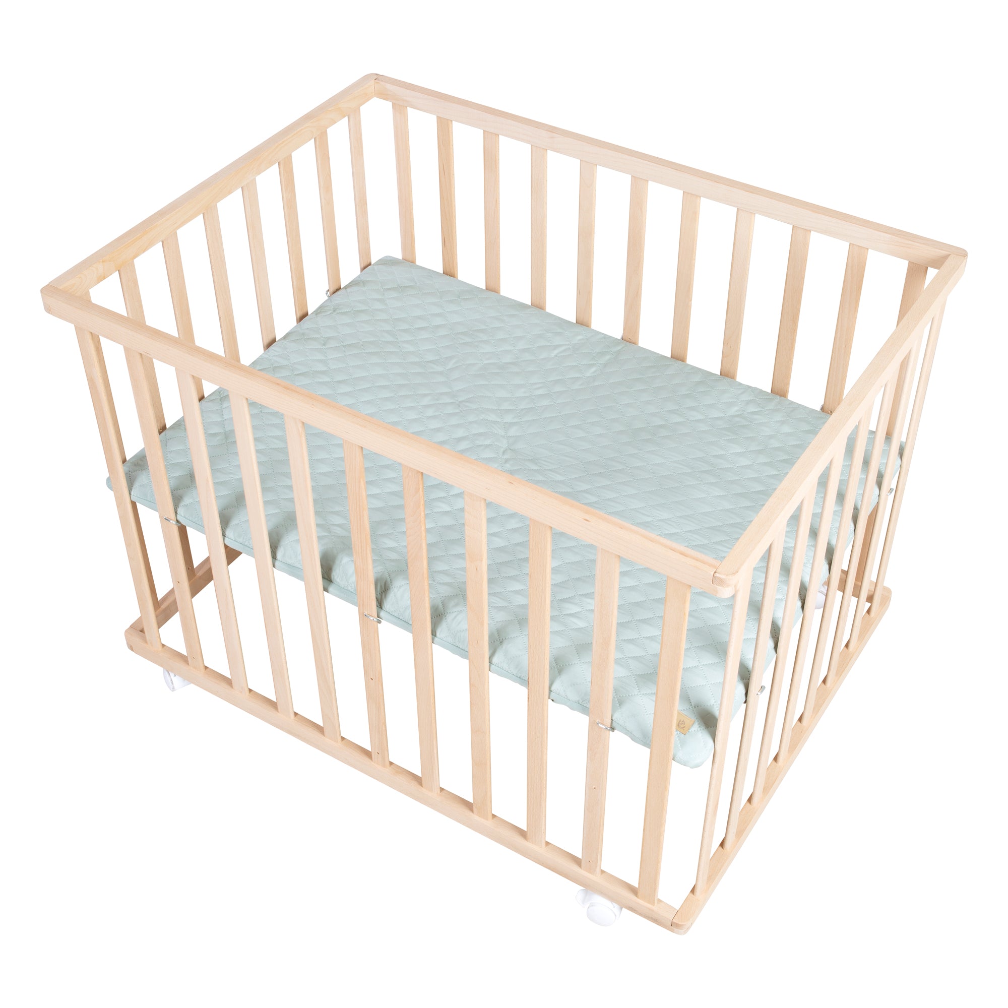 Roba 0241NAV241 Laufgitter 100x75 Frosty green Bio Buche natur - Bild 1 Roba 0241NAV241 Laufgitter 100x75 Frosty green Bio Buche natur - Bio Buche natur - Laufgitter - Produktbild 1