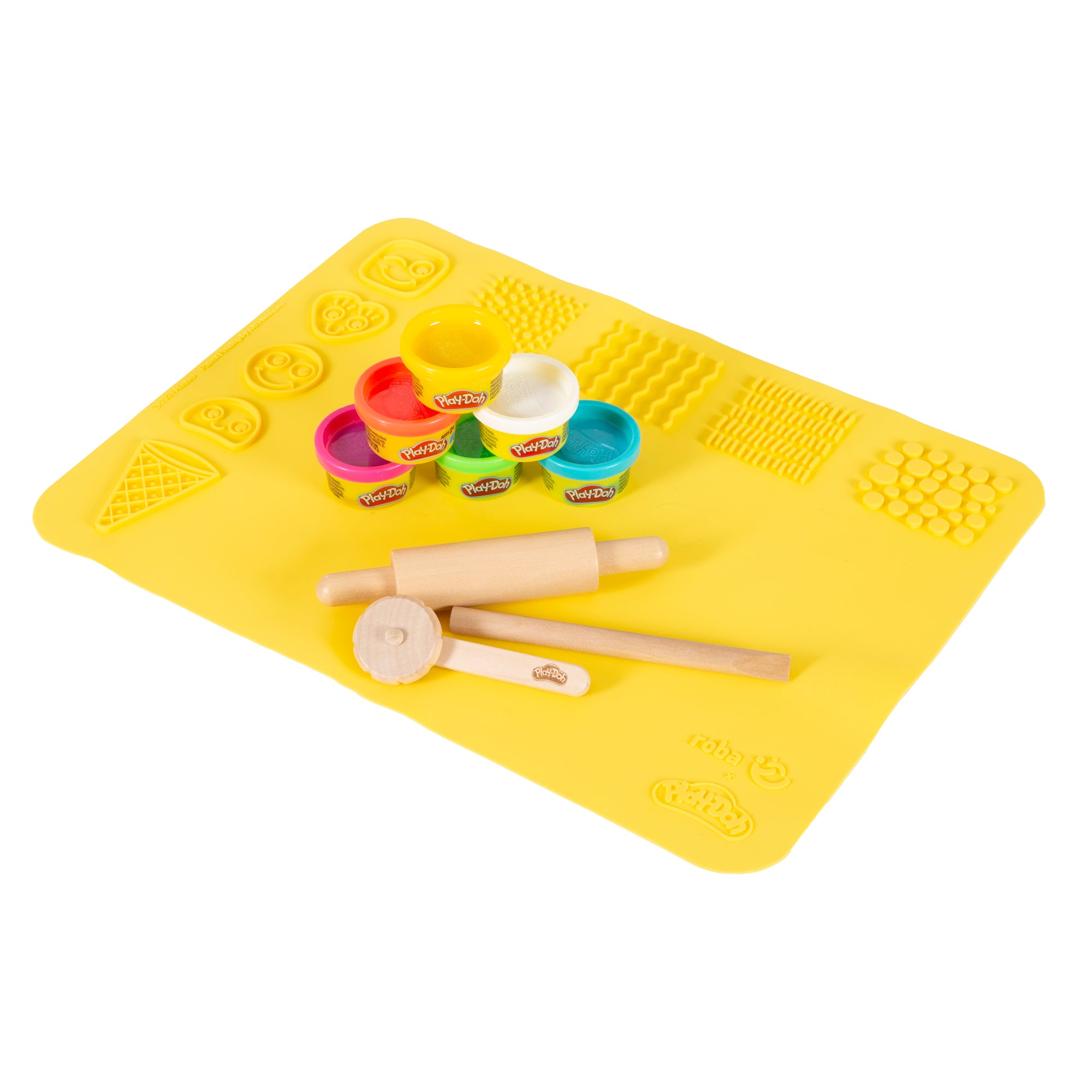 Roba 98157PD11 Spielset "roba x Play-Doh" PlayDoh bunt – Motorik & Lernen - Bild 3 Roba 98157PD11 Spielset "roba x Play-Doh" PlayDoh bunt – Motorik & Lernen - Produktbild 3