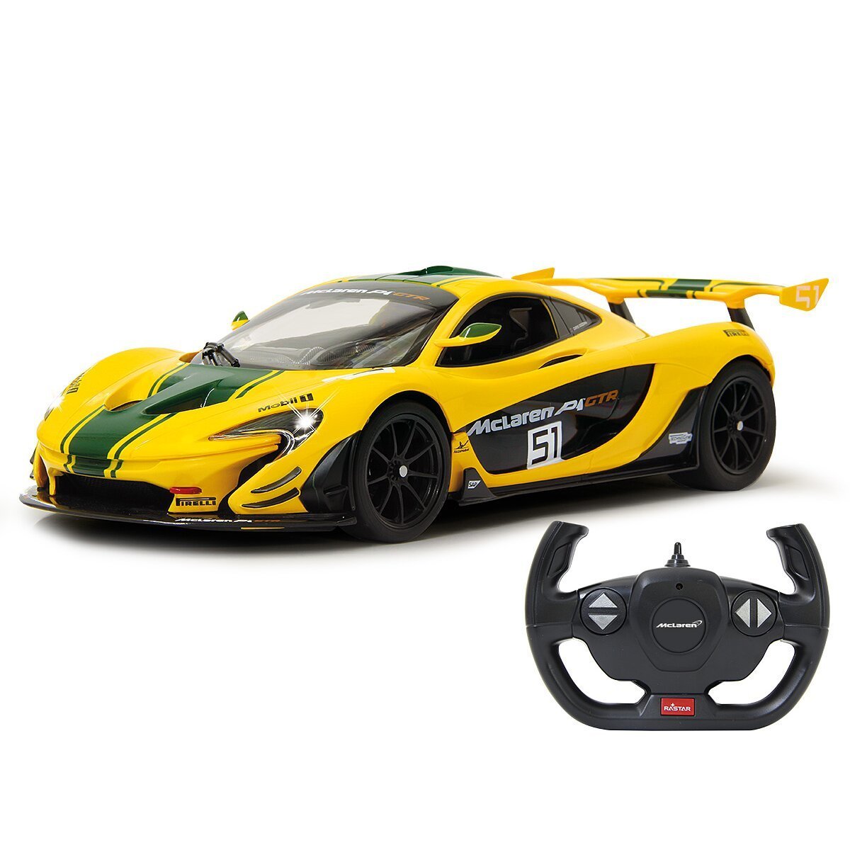 JAMARA McLaren P1 GTR 1:14 gelb 2,4GHz ab 6 Jahren