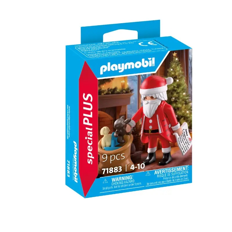 PLAYMOBIL 71883 Weihnachtsmann mit Wunschzettel Festlicher Spielspaß zur Weihnachtszeit PLAYMOBIL 71883 Weihnachtsmann mit Wunschzettel Festlicher Spielspaß zur Weihnachtszeit