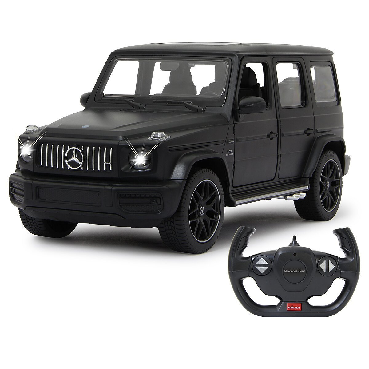 JAMARA Mercedes-AMG G63 1:14 schwarz 2,4GHz Tür manuell ab 6 Jahren JAMARA Mercedes-AMG G63 1:14 schwarz 2,4GHz Tür manuell ab 6 Jahren