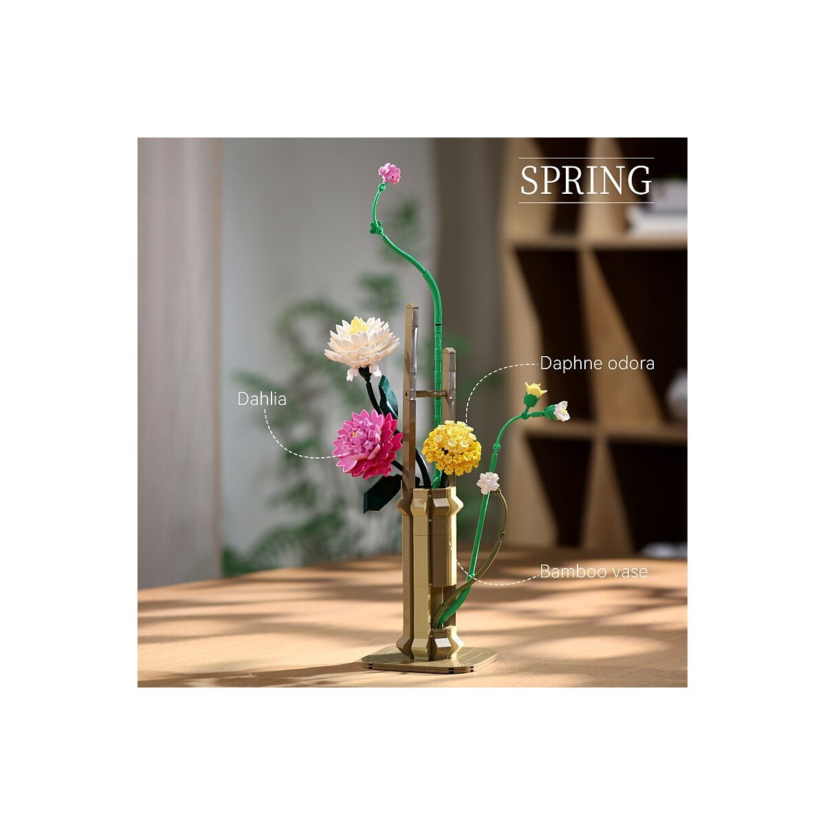 JAMARA CaDA Blumenstrauß Frühling 1:1 Bricks ab 8 Jahren