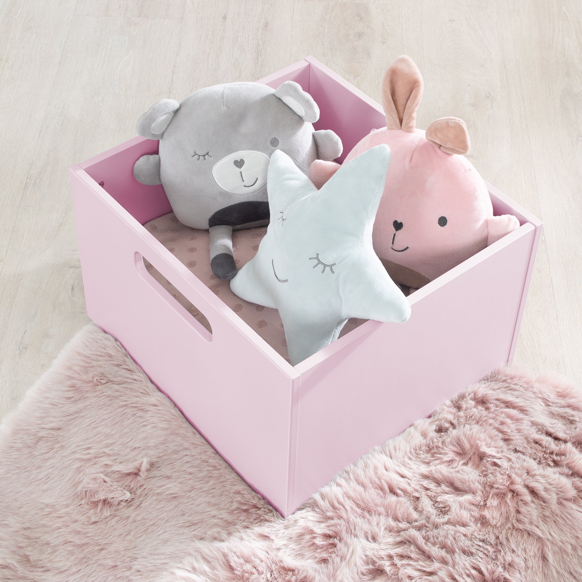 Roba 50743PI Spiel-Box rosa – Aufbewahrungsboxen - Bild 5 Roba 50743PI Spiel-Box rosa – Aufbewahrungsboxen - Produktbild 5